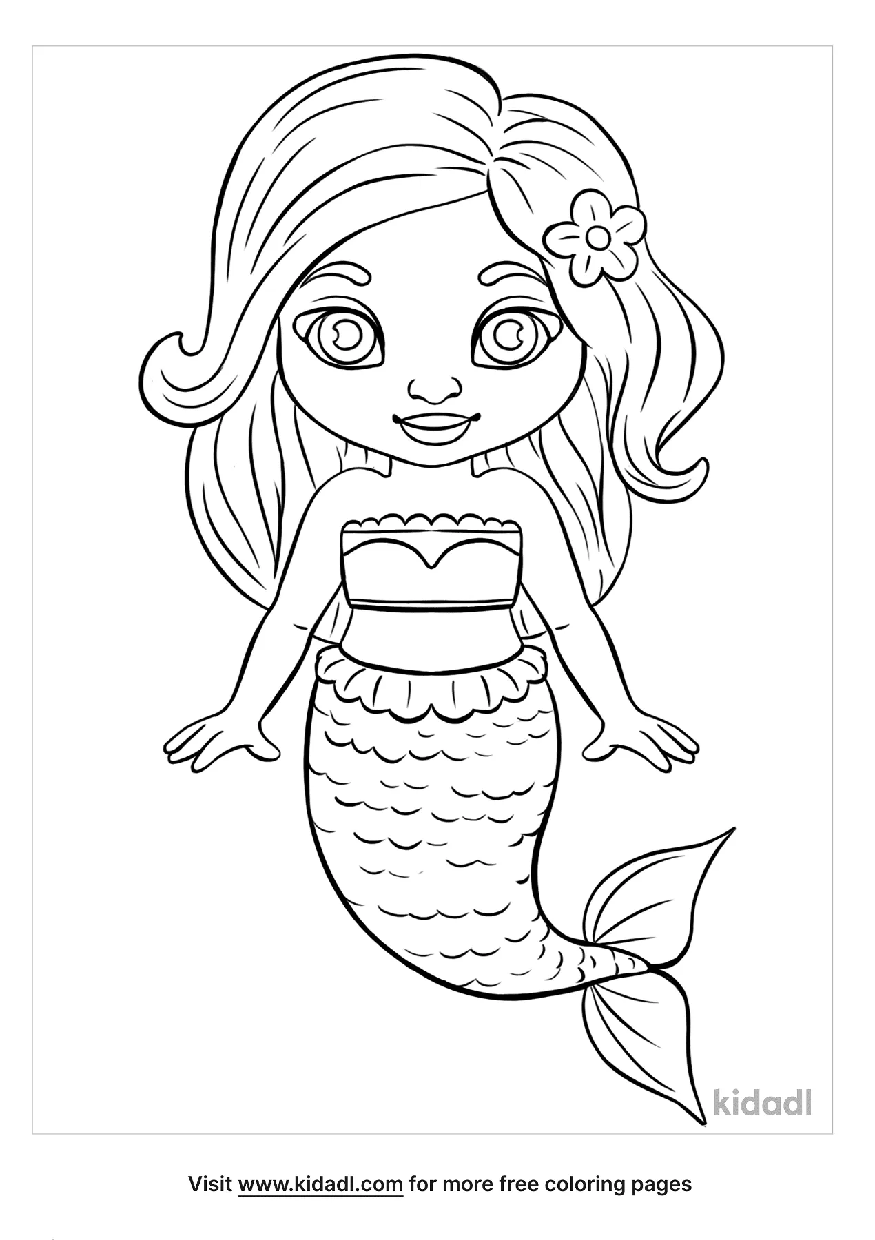 The Little Mermaid More Coloring Pages