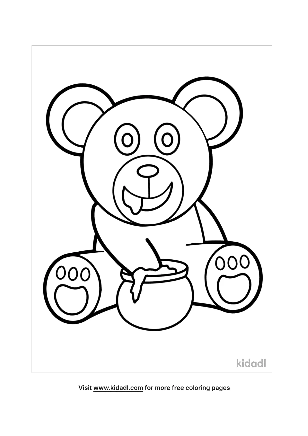 830 Collections Bear Coloring Pages Easy  Best HD