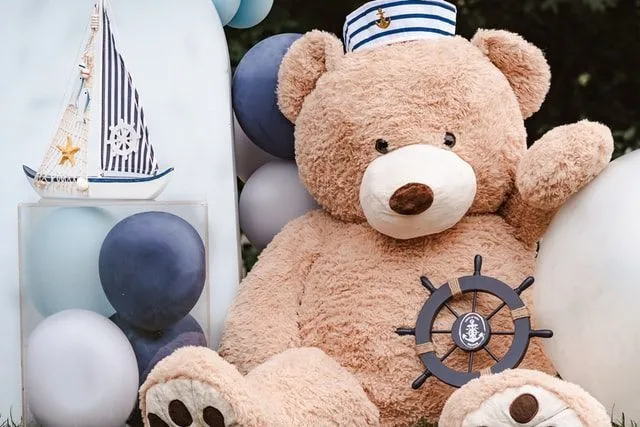 Nautical themed teddy bear 
