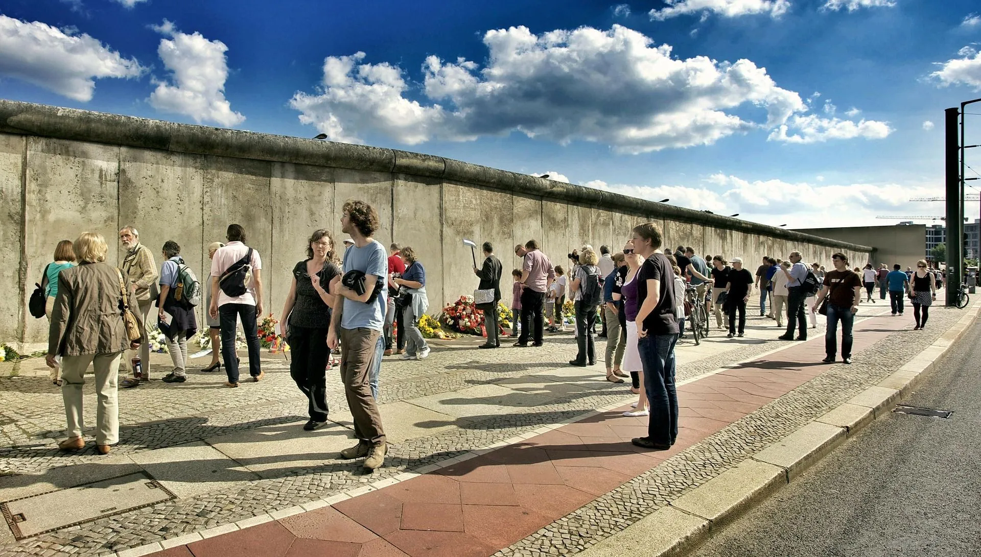 East Berlin Border guards did not allow East Berliners to cross the Berlin Wall.