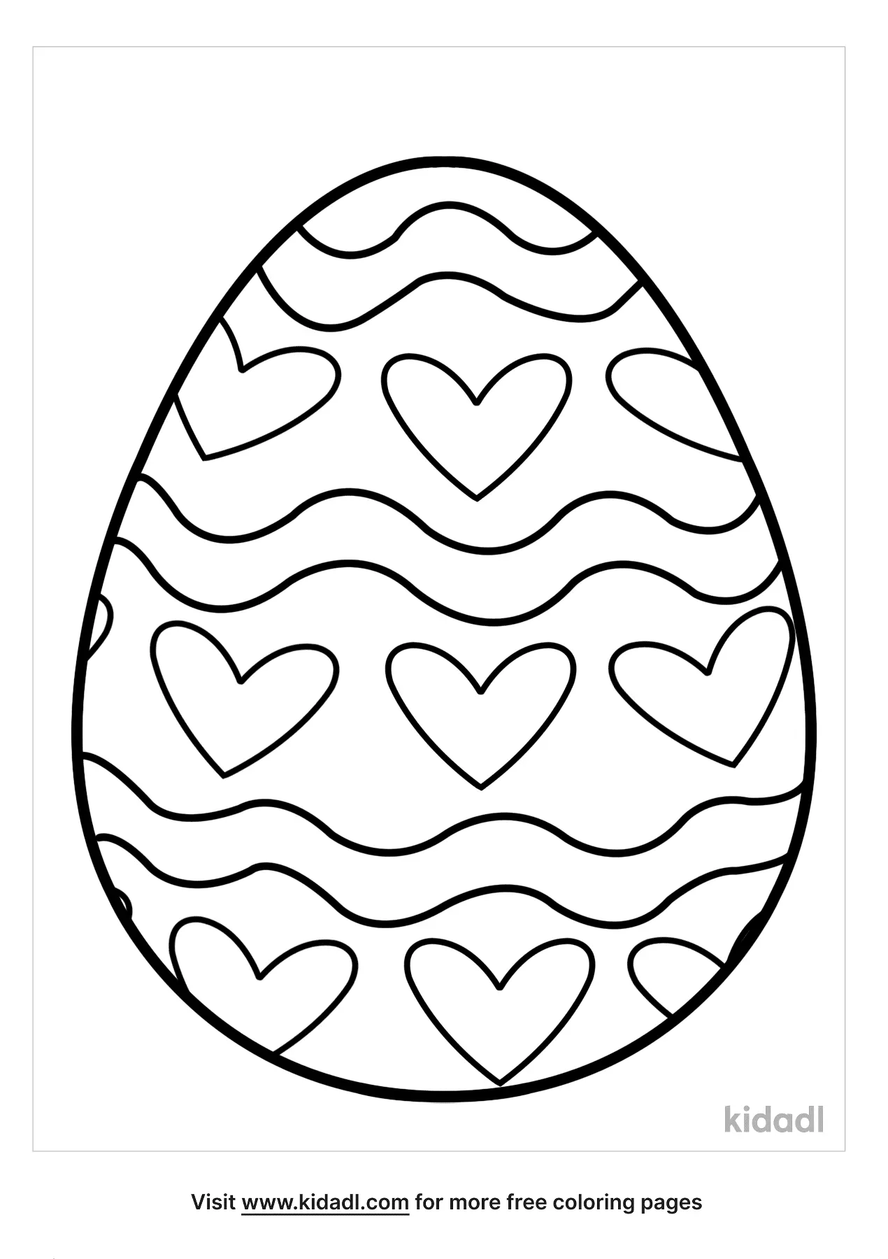 Free Coloring Pages Of Eggs / Easter Eggs Coloring Pages To Print For
