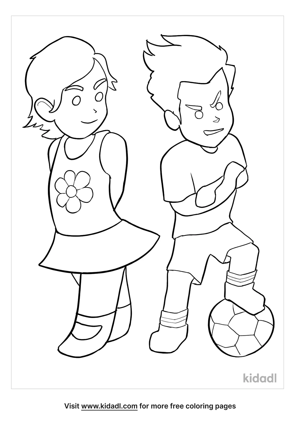 Boy And Girl Coloring Pages   Free People and celebrities Coloring ...