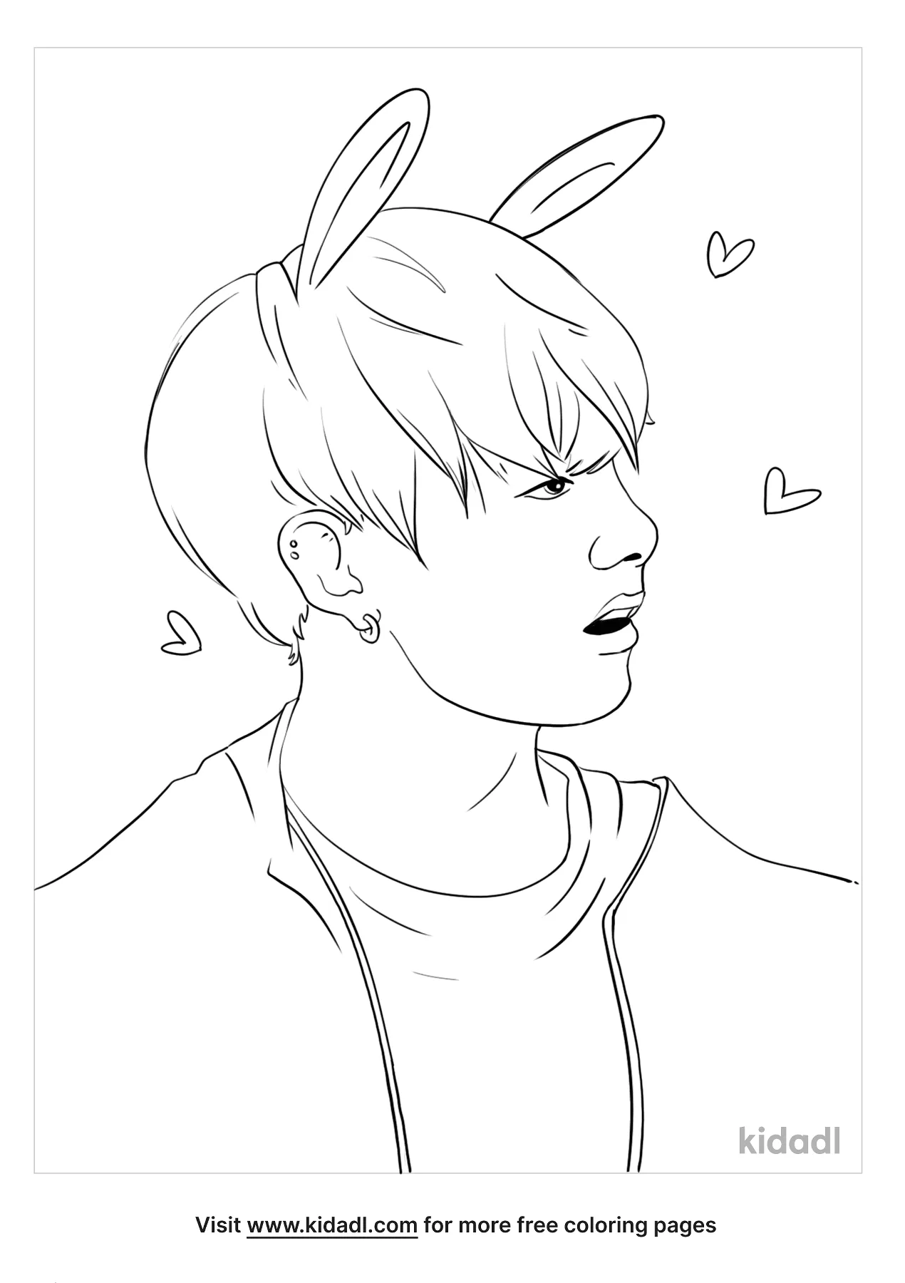 Download Bts Coloring Pages Free People Coloring Pages Kidadl