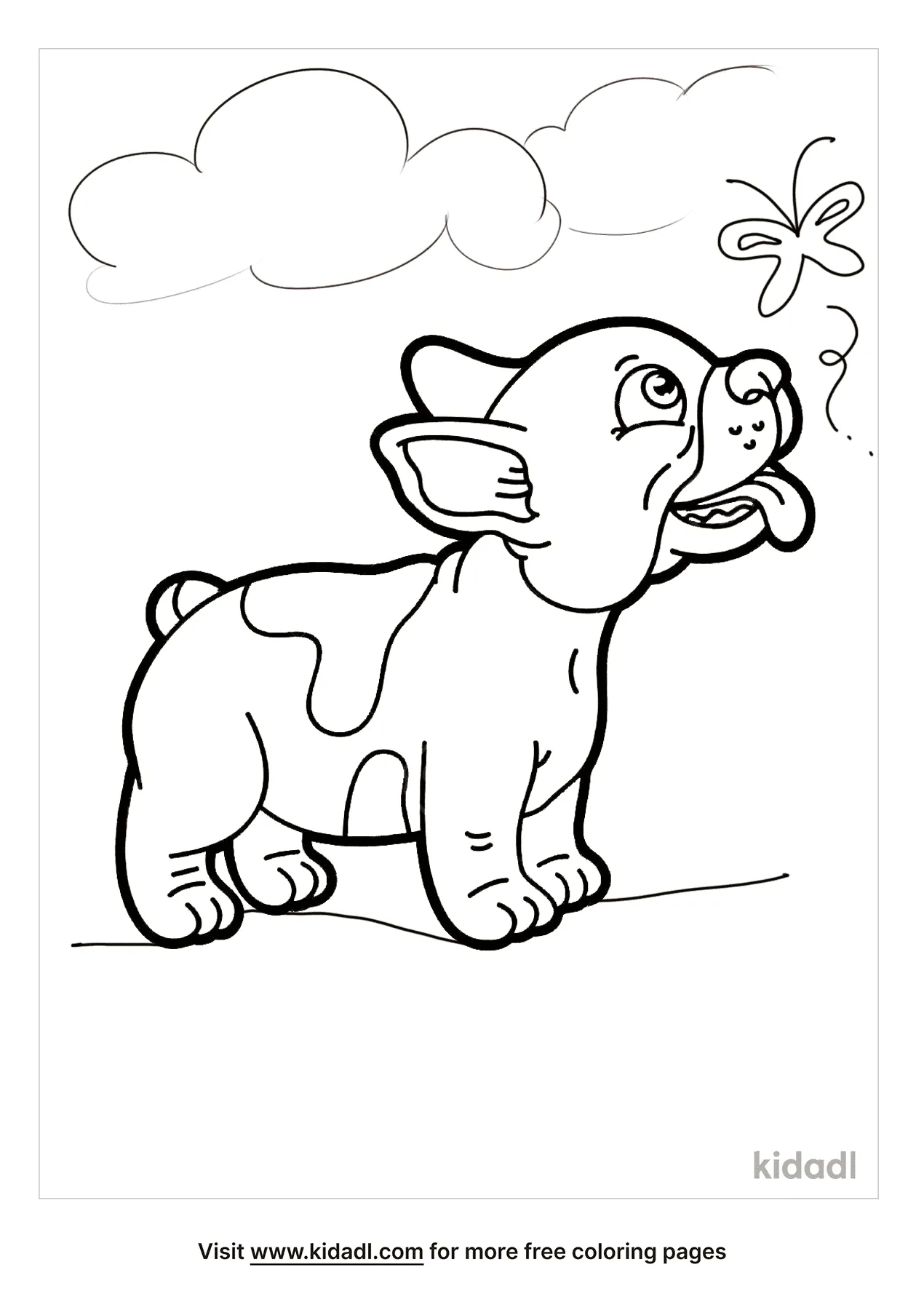 free coloring pages of bulldogs