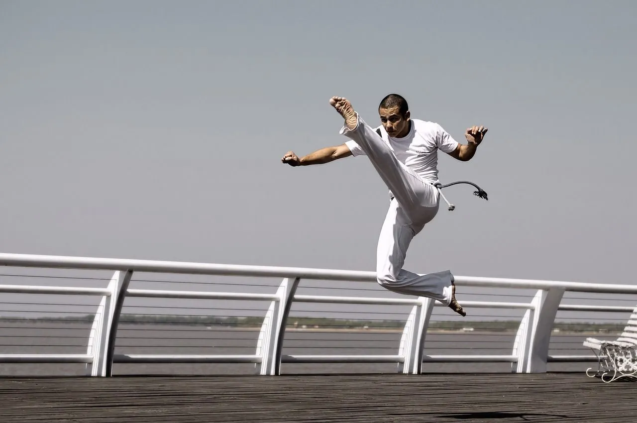 Capoeira is made special through its fluid motions.