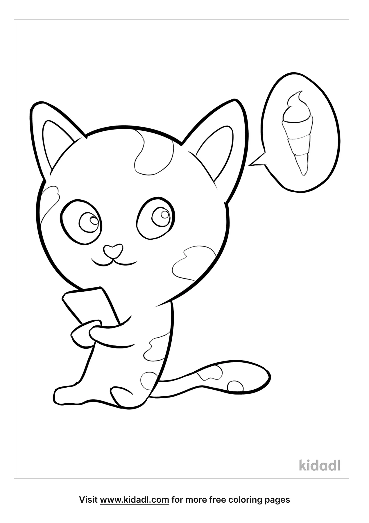 Cat Coloring Pages   Free Animals Coloring Pages   Kidadl