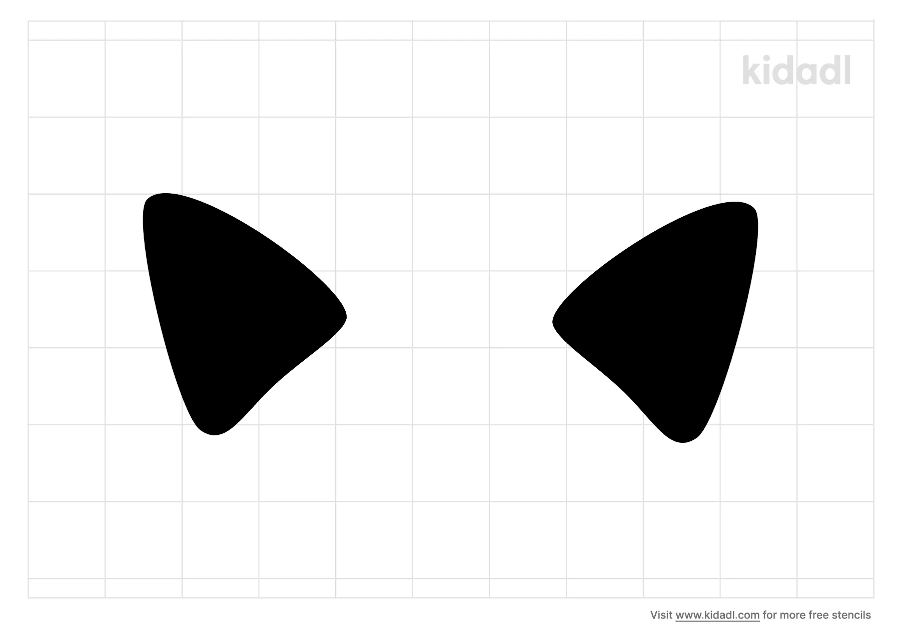 Cat Ear Template Printable Printable Templates The Best Porn Website