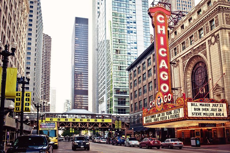 The famous Chicago Theater - Nicknames