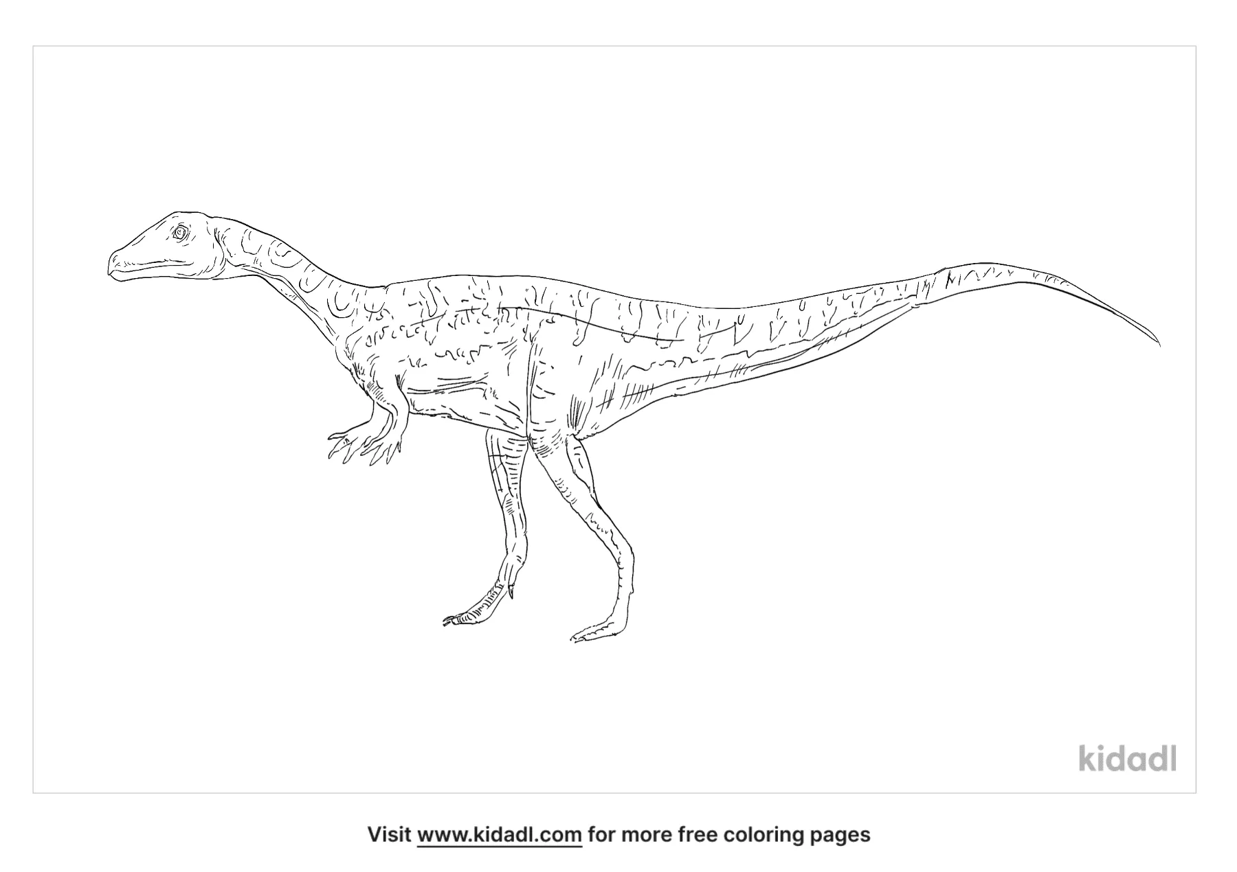 Chindesaurus Coloring Page