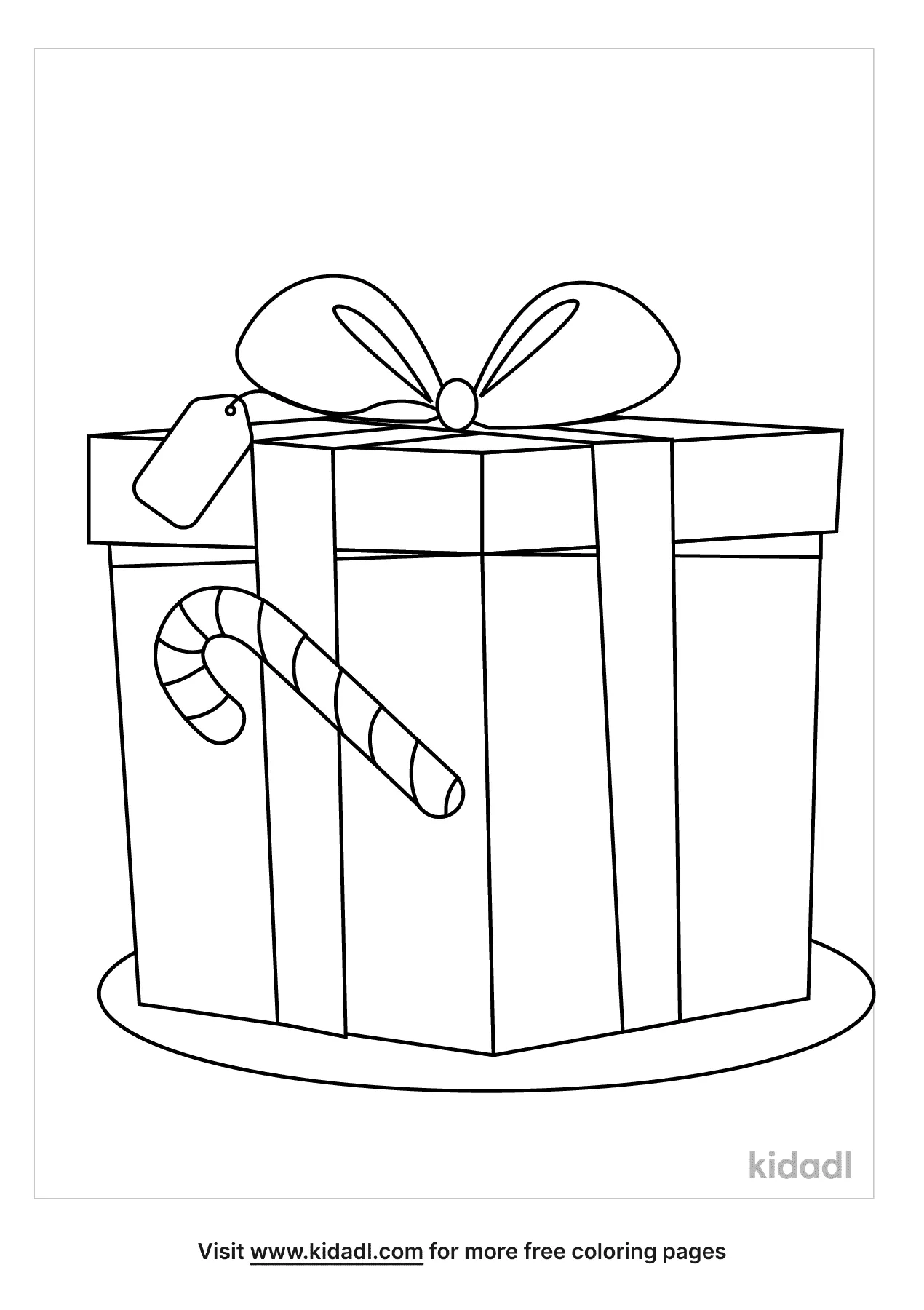 free printable christmas present coloring pages