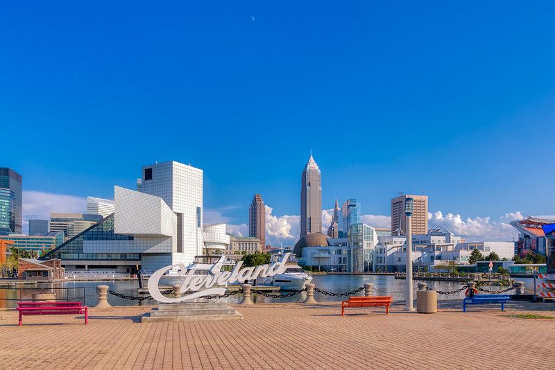kyline of Cleveland, Ohio's Second Largest City - Nicknames