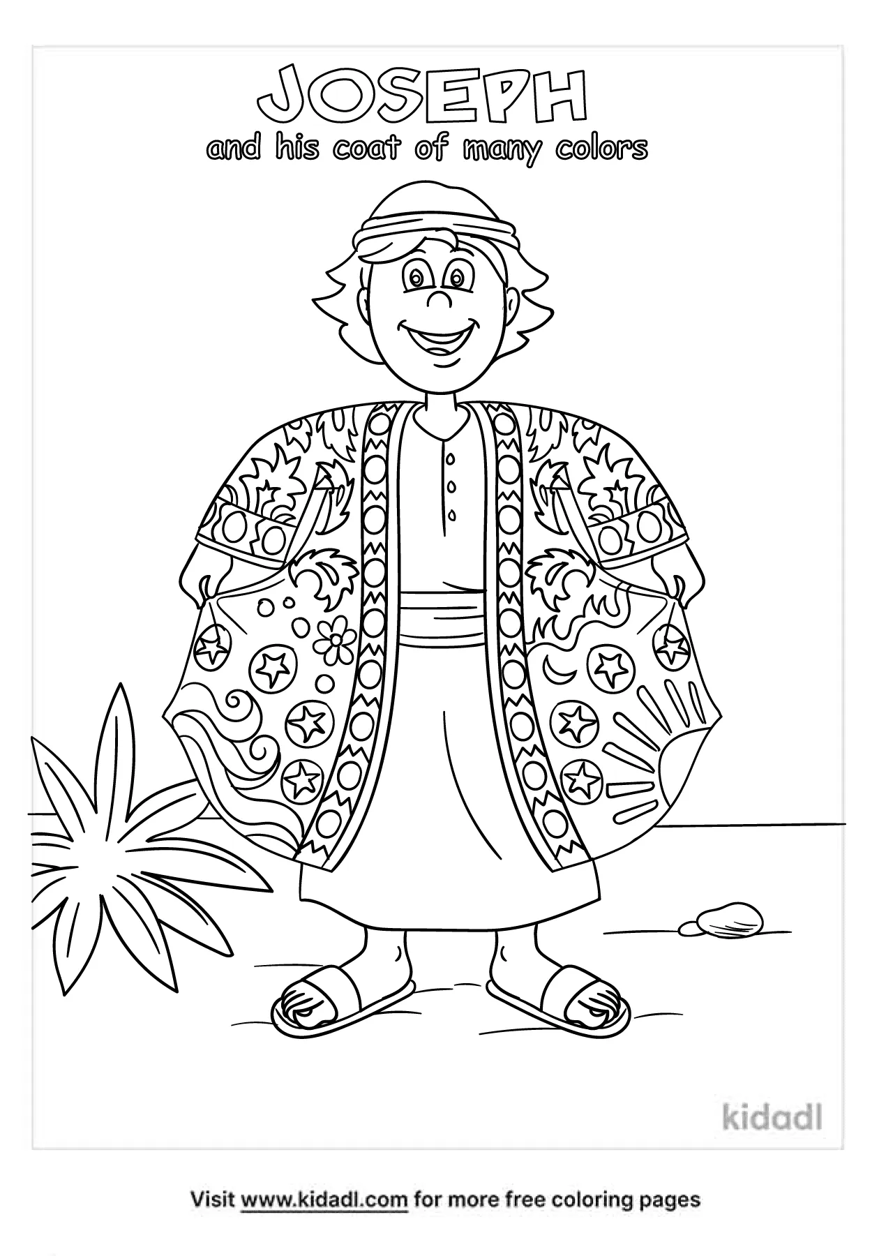 Joseph Coloring Page | vlr.eng.br
