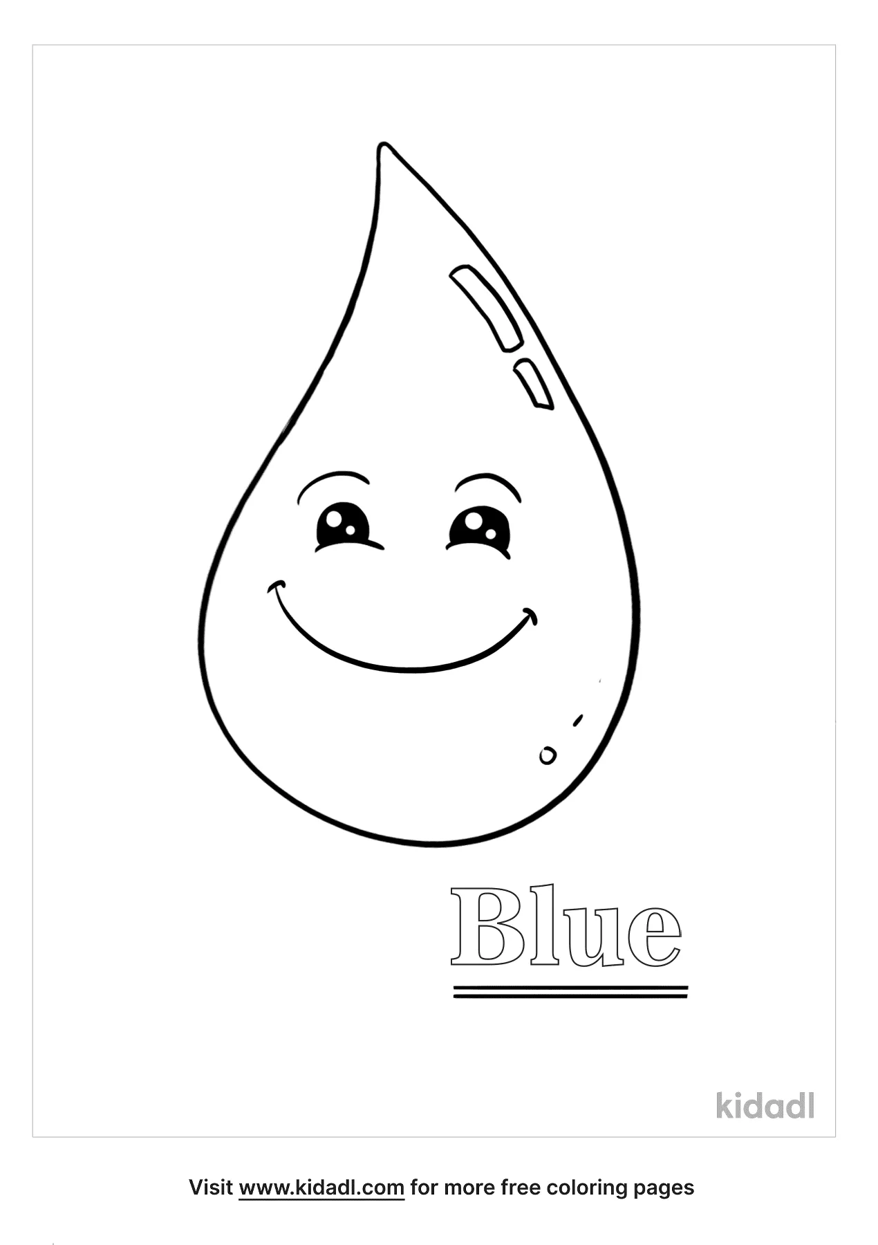 color blue coloring pages free preschool coloring pages kidadl