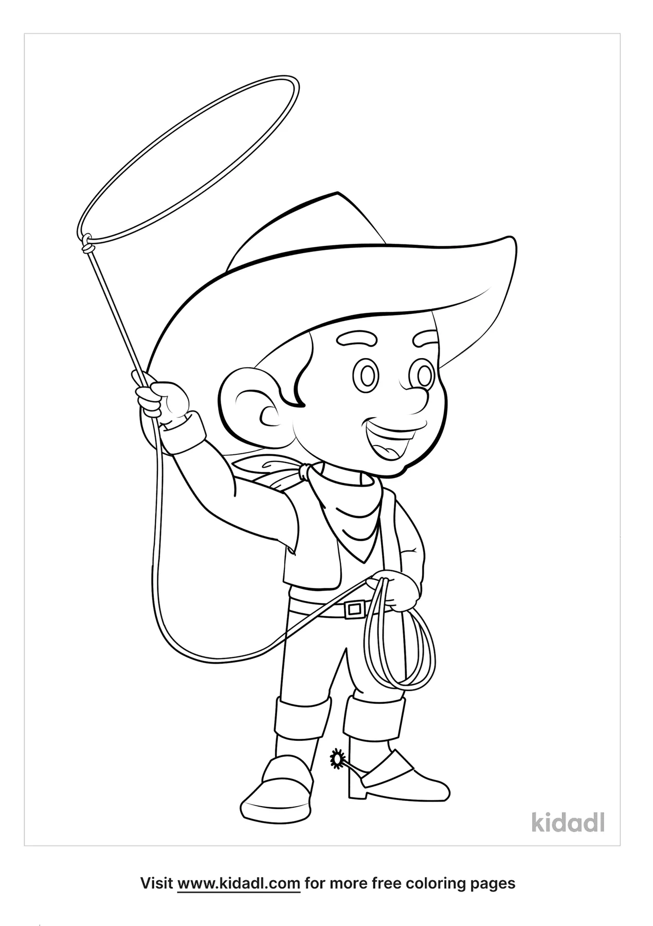 coloring pages lasso