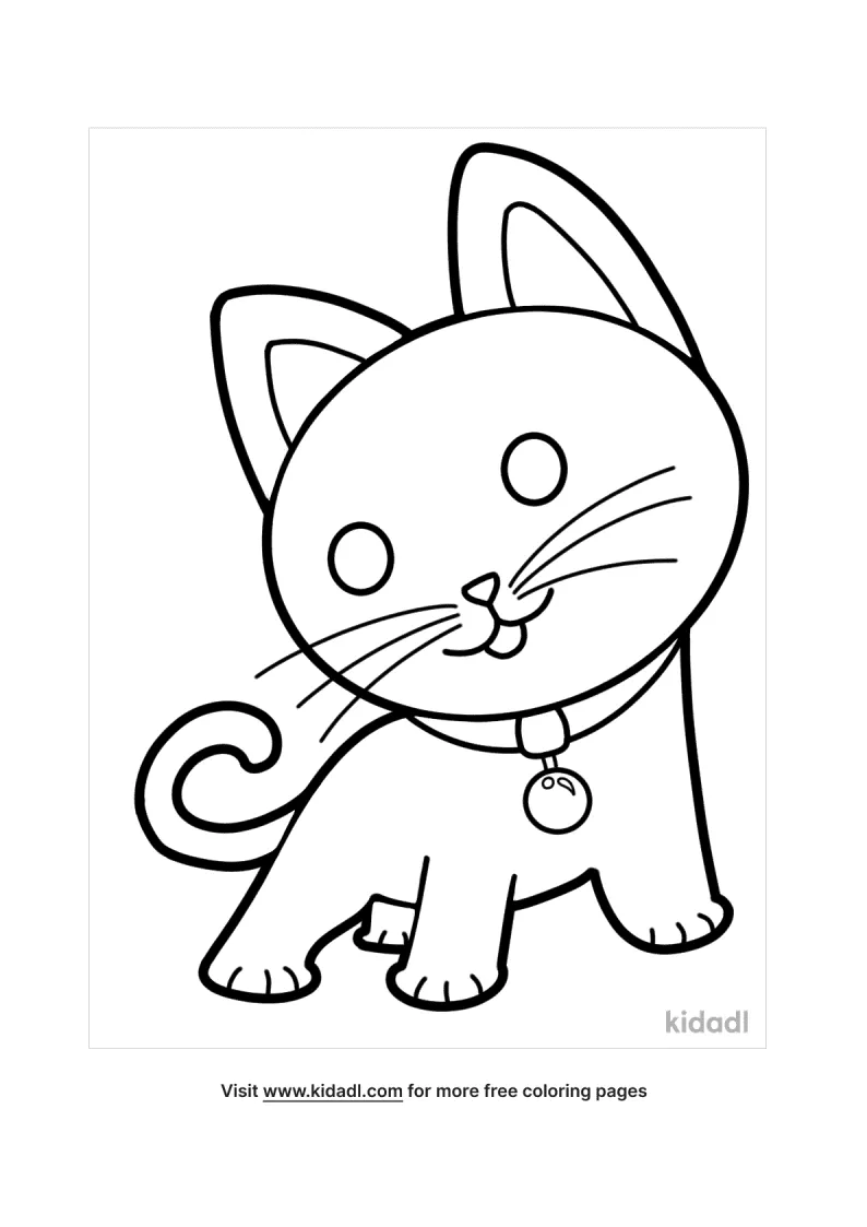 Free Cute Animal Coloring Page | Coloring Page Printables | Kidadl