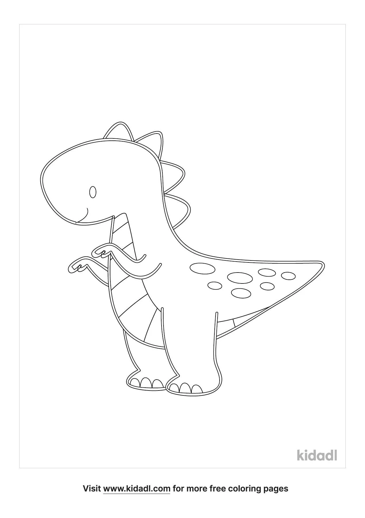 cute dinosaur coloring pages free dinosaurs coloring pages kidadl