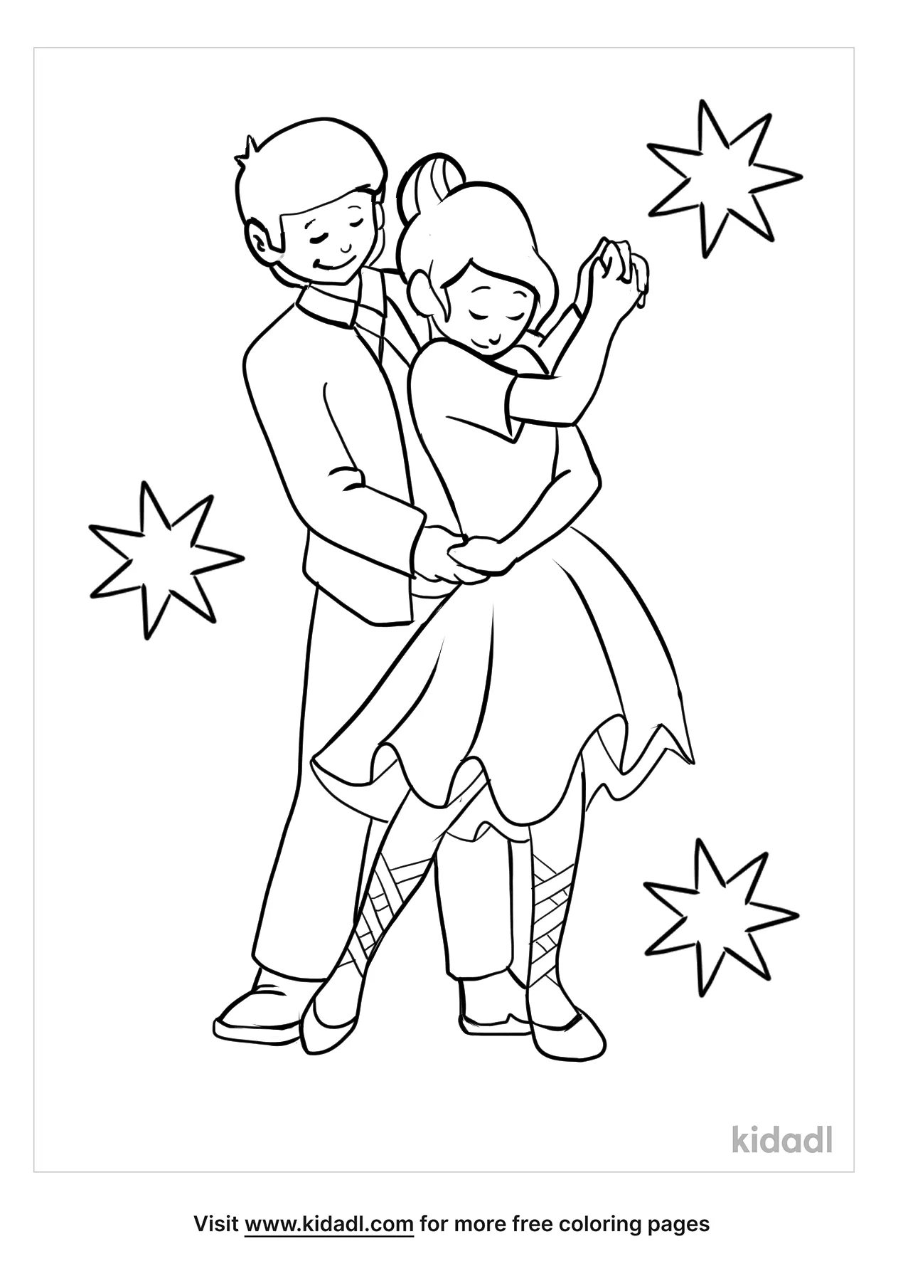 dancer coloring pages