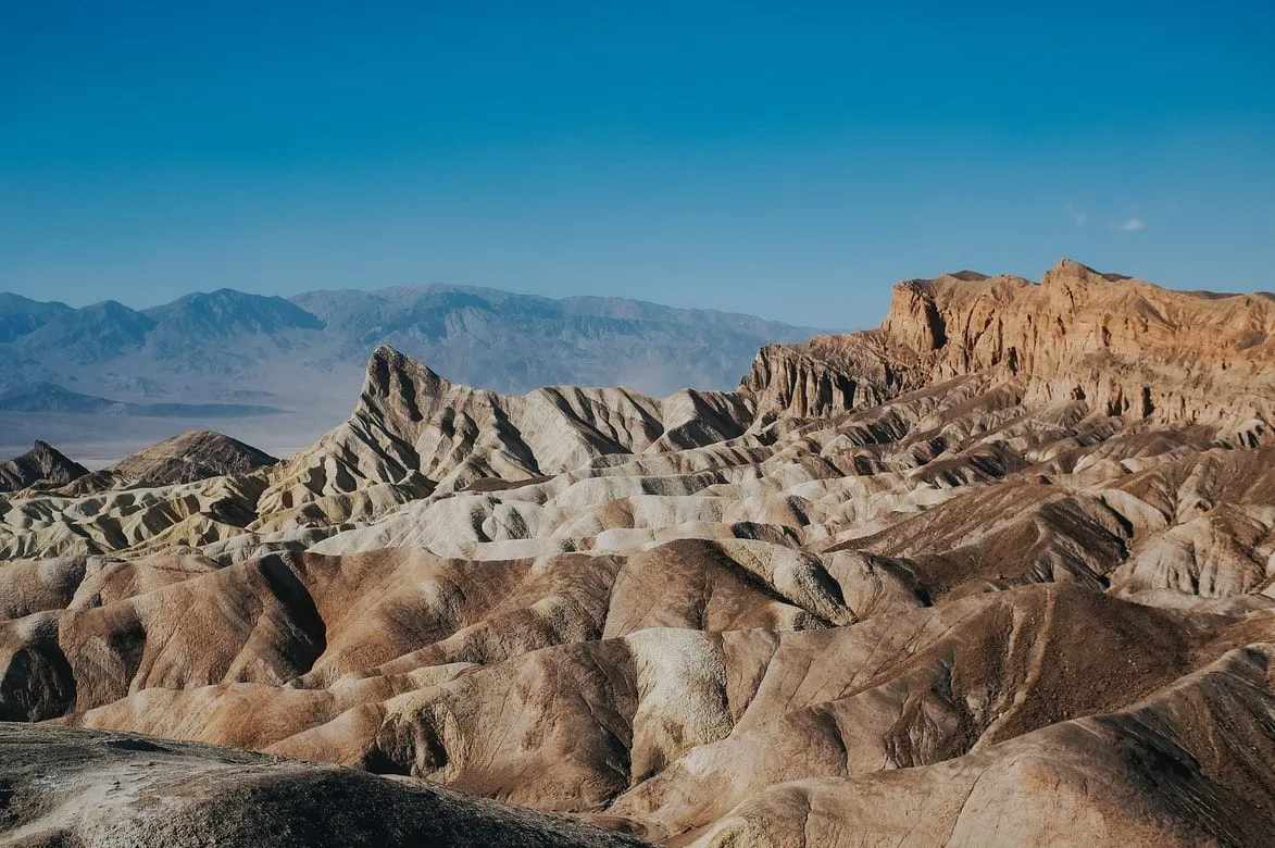 Death Valley is the hottest and the driest place in the USA.