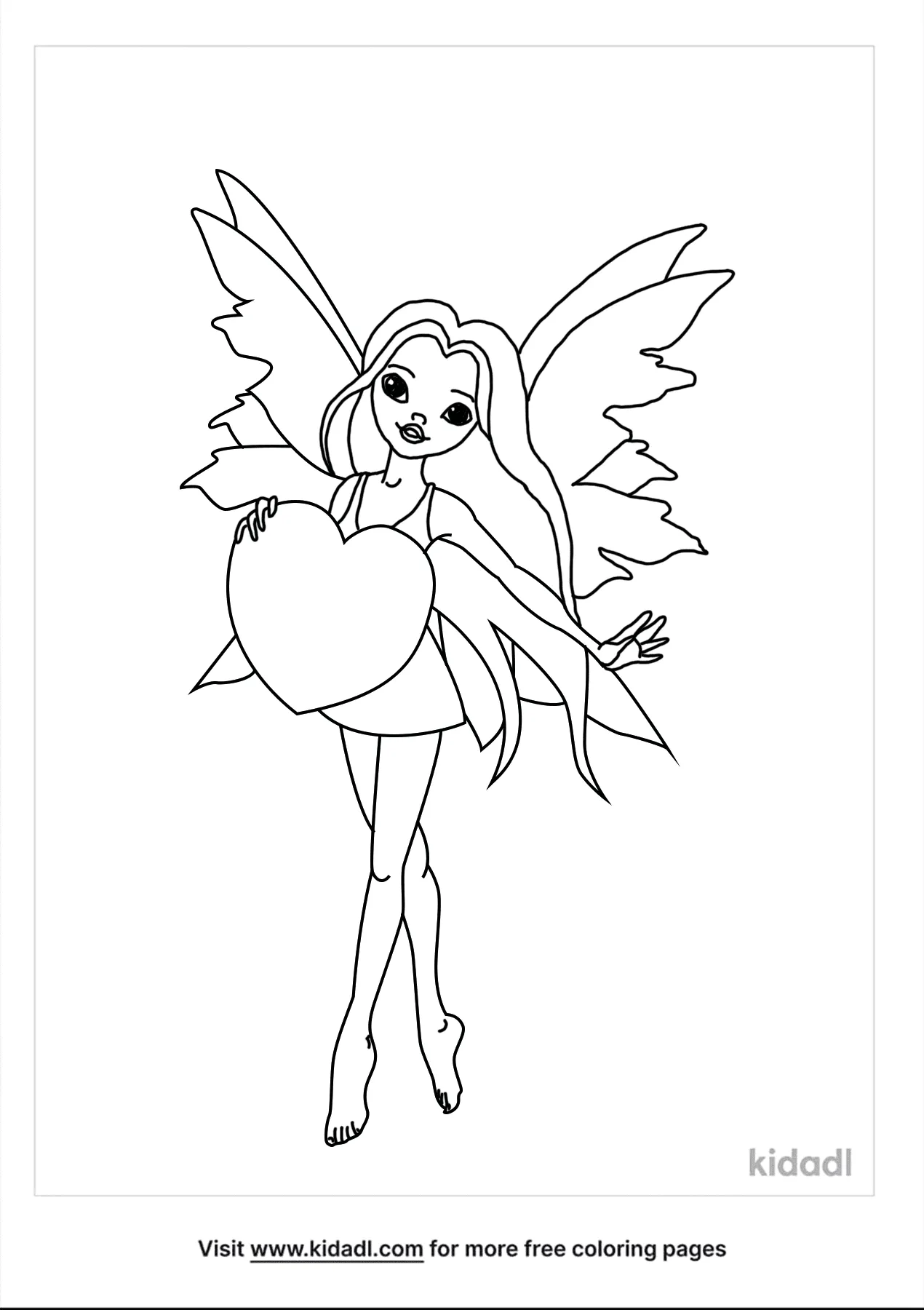 coloring pages and fairy