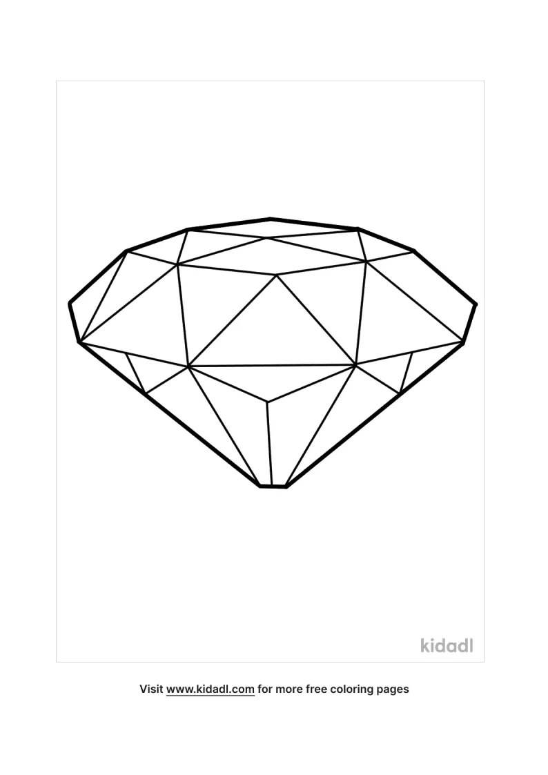 coloring pages diamonds