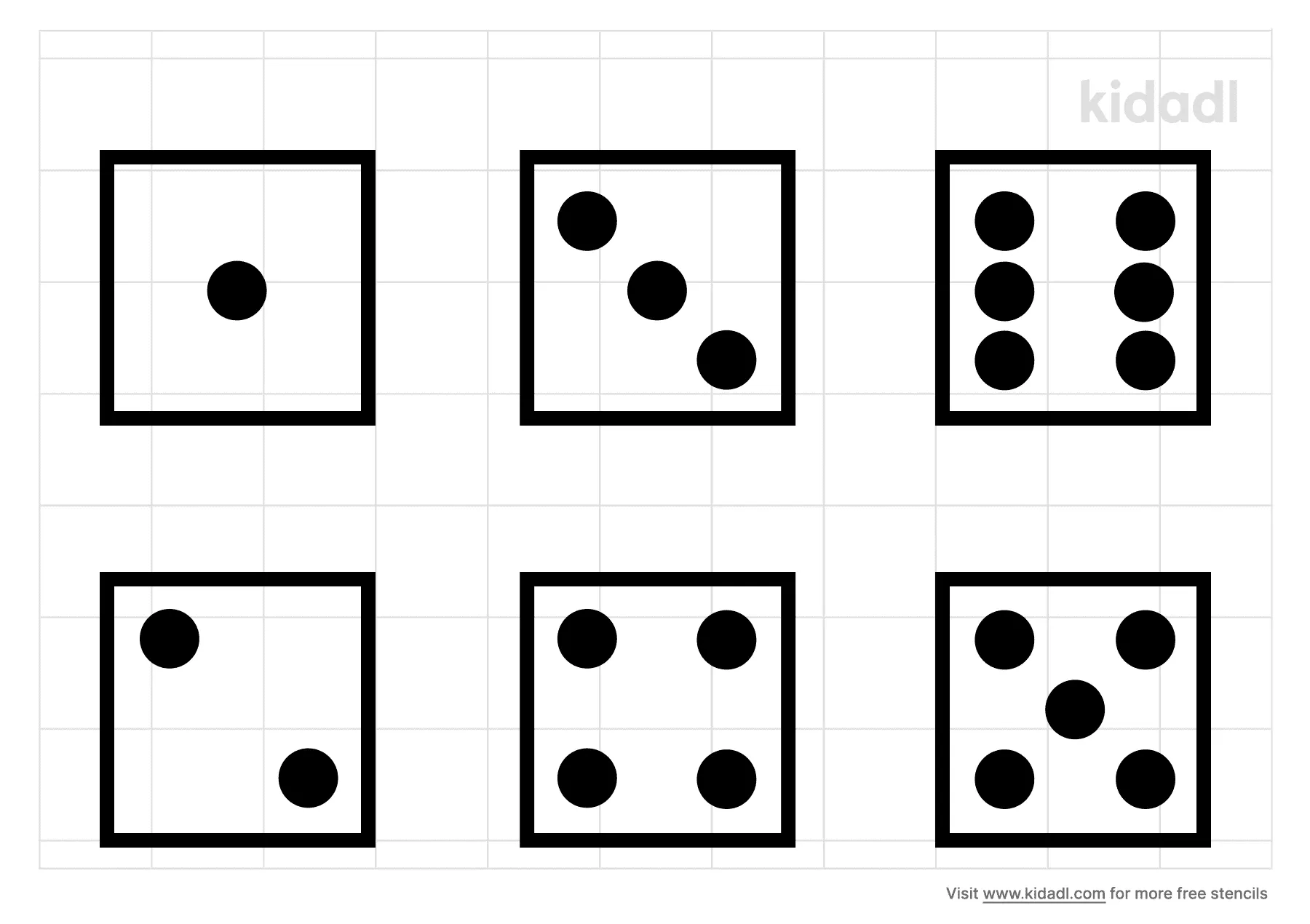 dice dots stencils free printable toys stencils kidadl and toys stencils free printable stencils kidadl