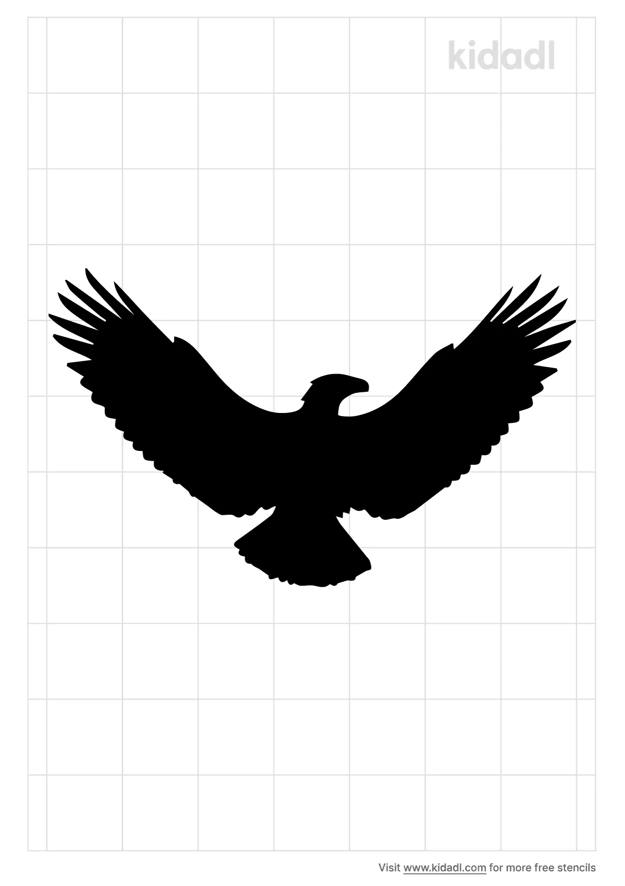 free-eagle-stencil-stencil-printables-kidadl