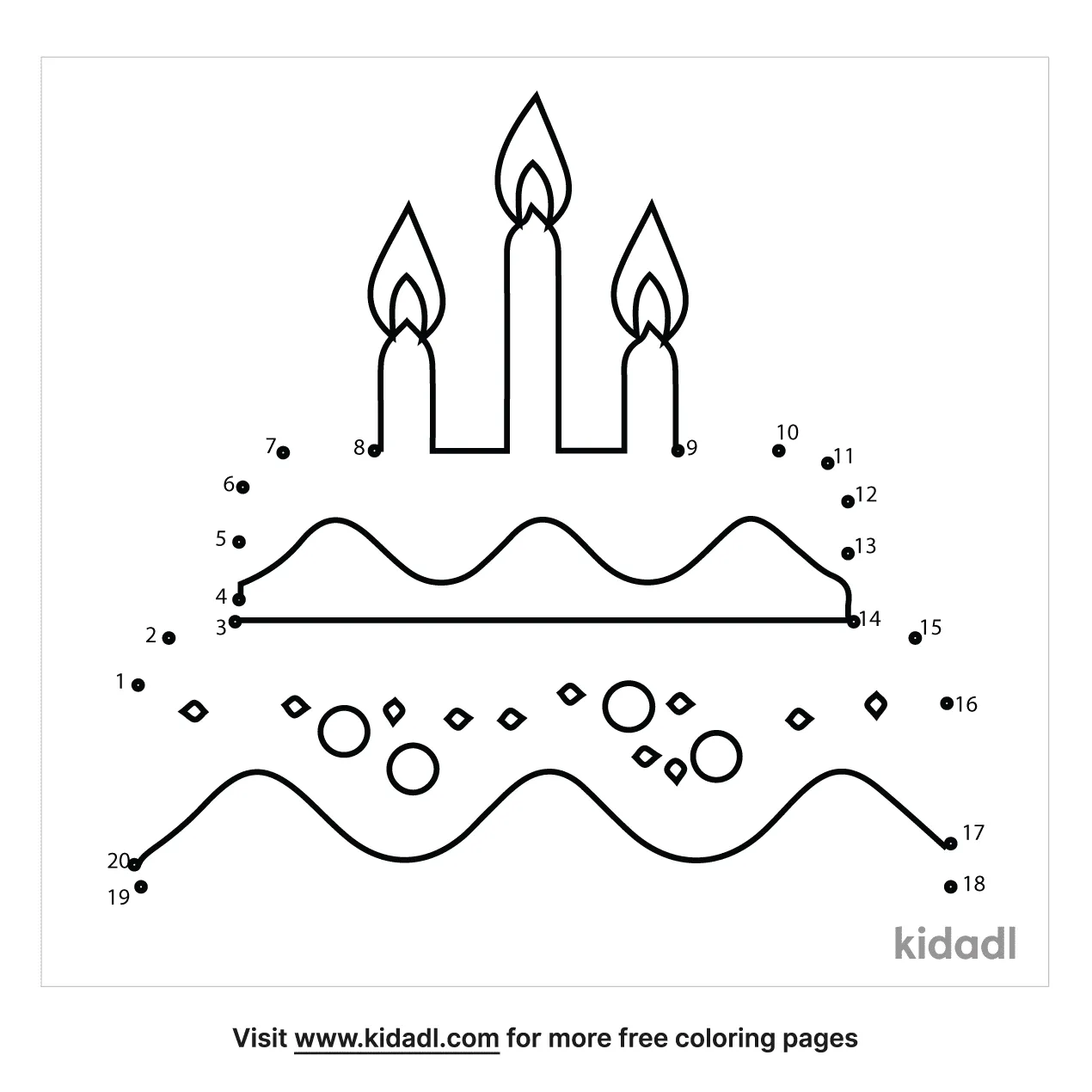 Free dot-to-dot printables for category 'celebrations-and-occasions ...