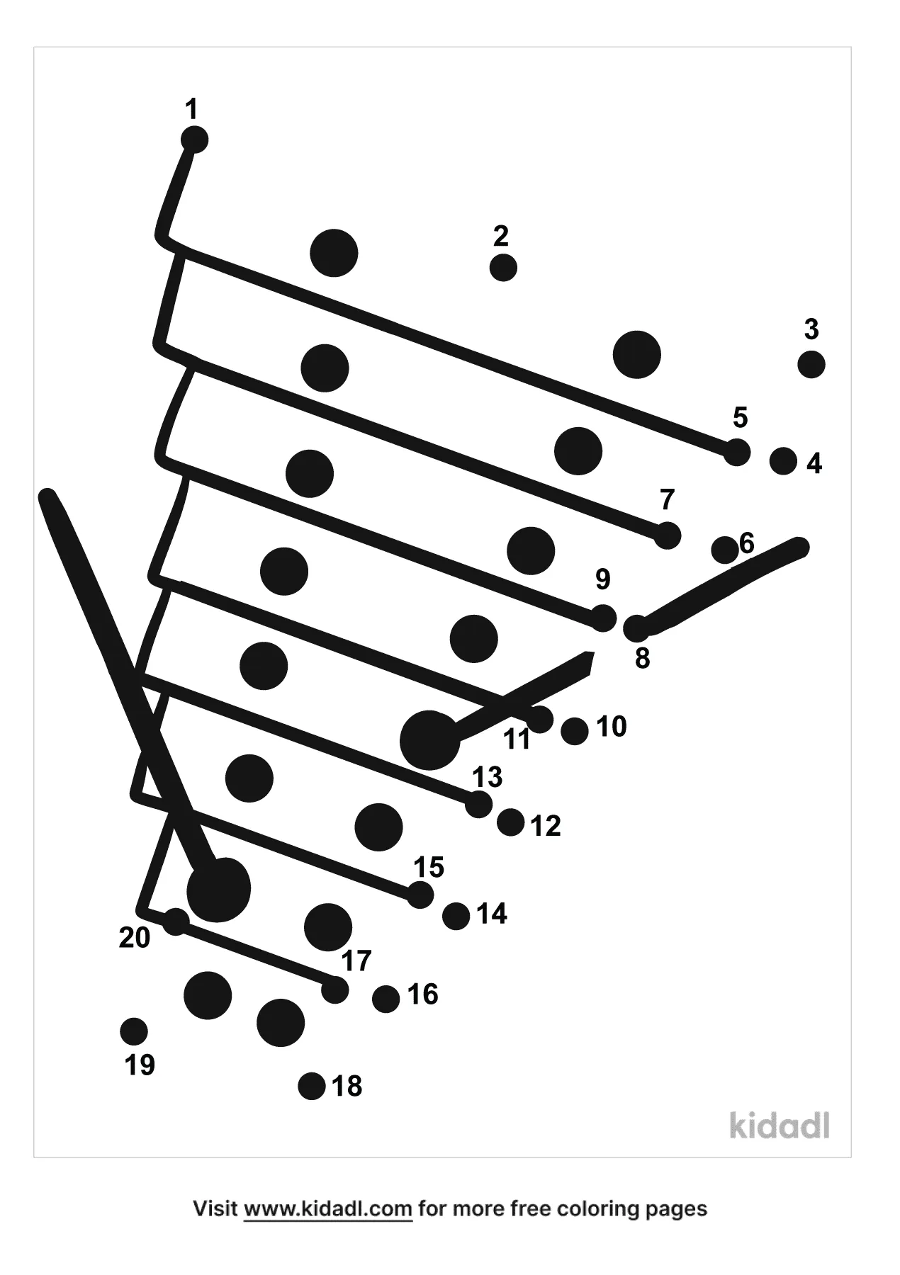 Free Dot To Dot Printables 1 100 A Z Easy Medium Hard Kidadl