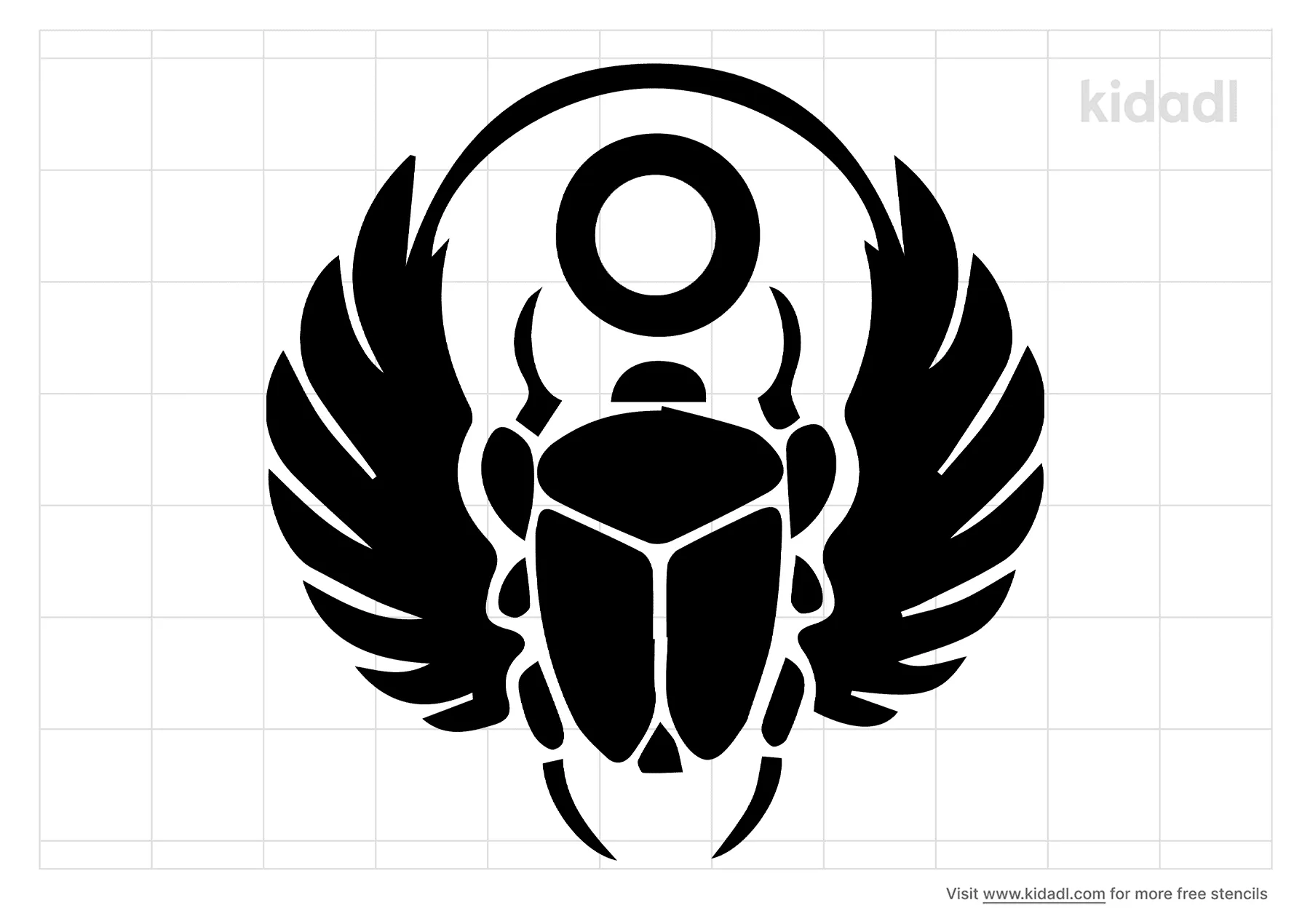 egyptian scarab stencils free printable animals stencils kidadl and animals stencils free printable stencils kidadl