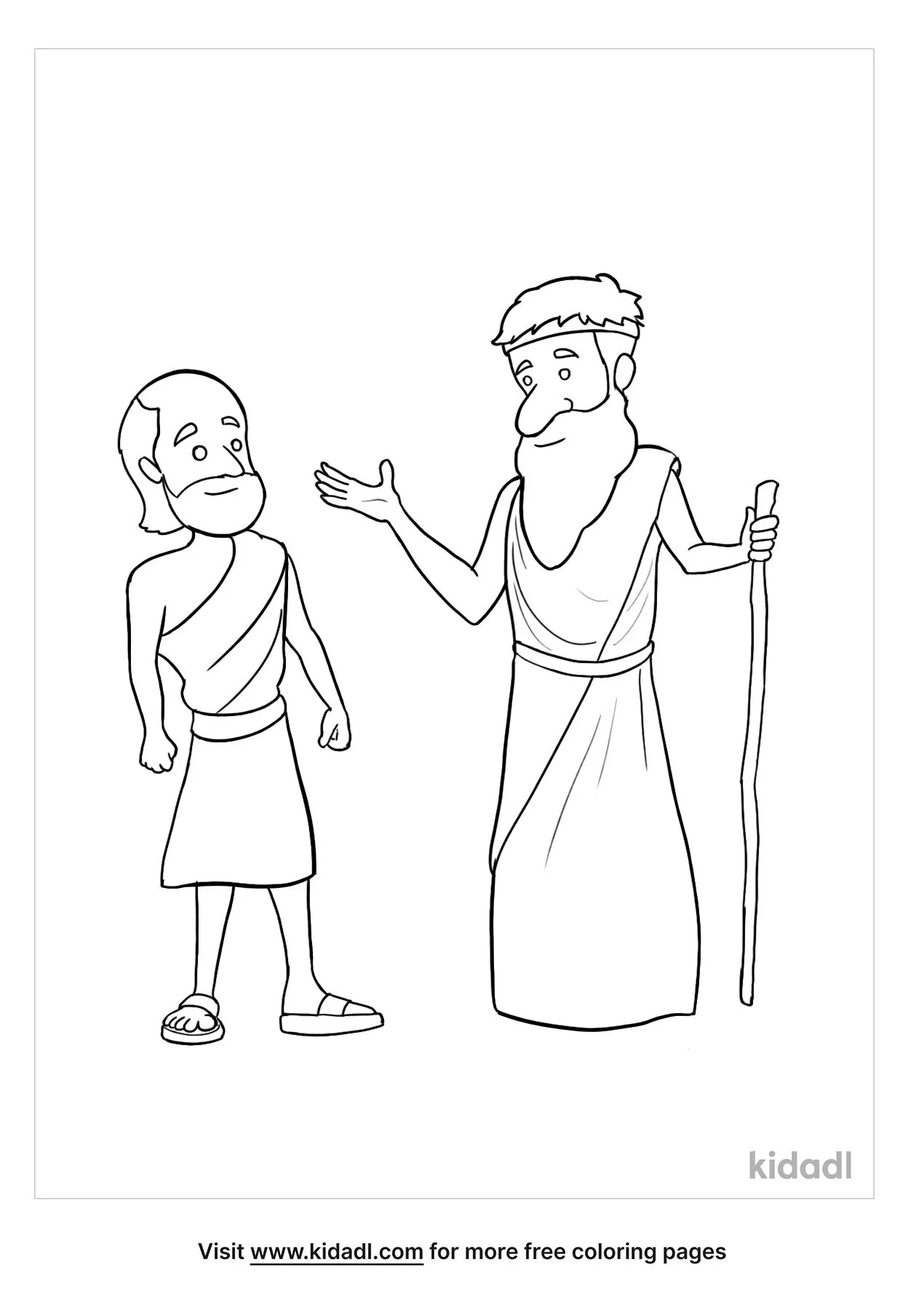 free bible coloring pages elijah