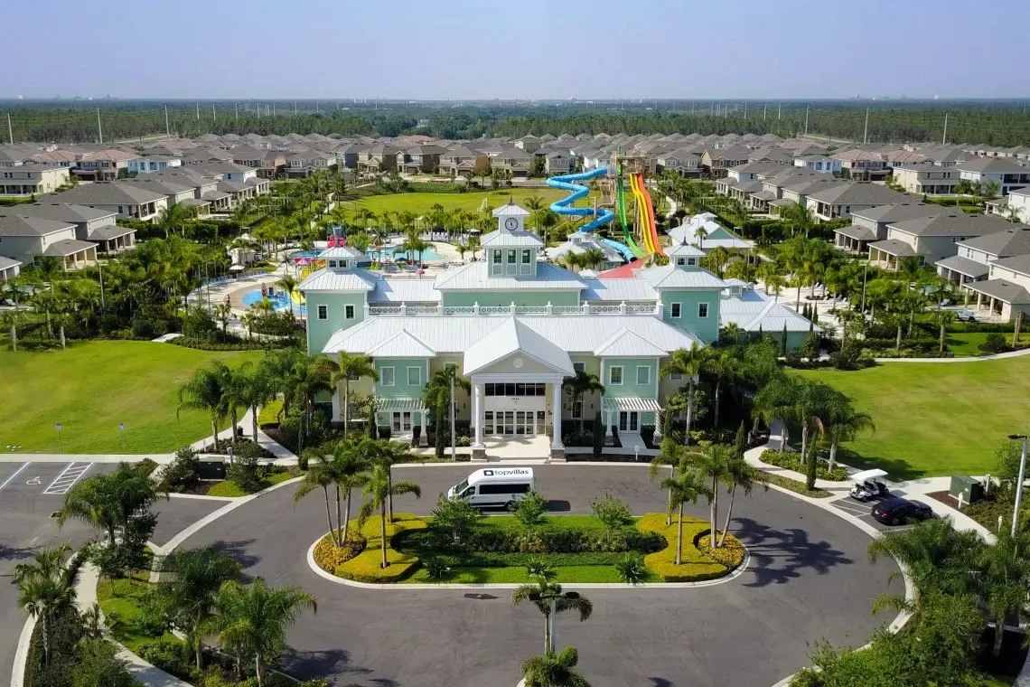 Enjoy the 10-acre water park at Encore Resort Orlando.