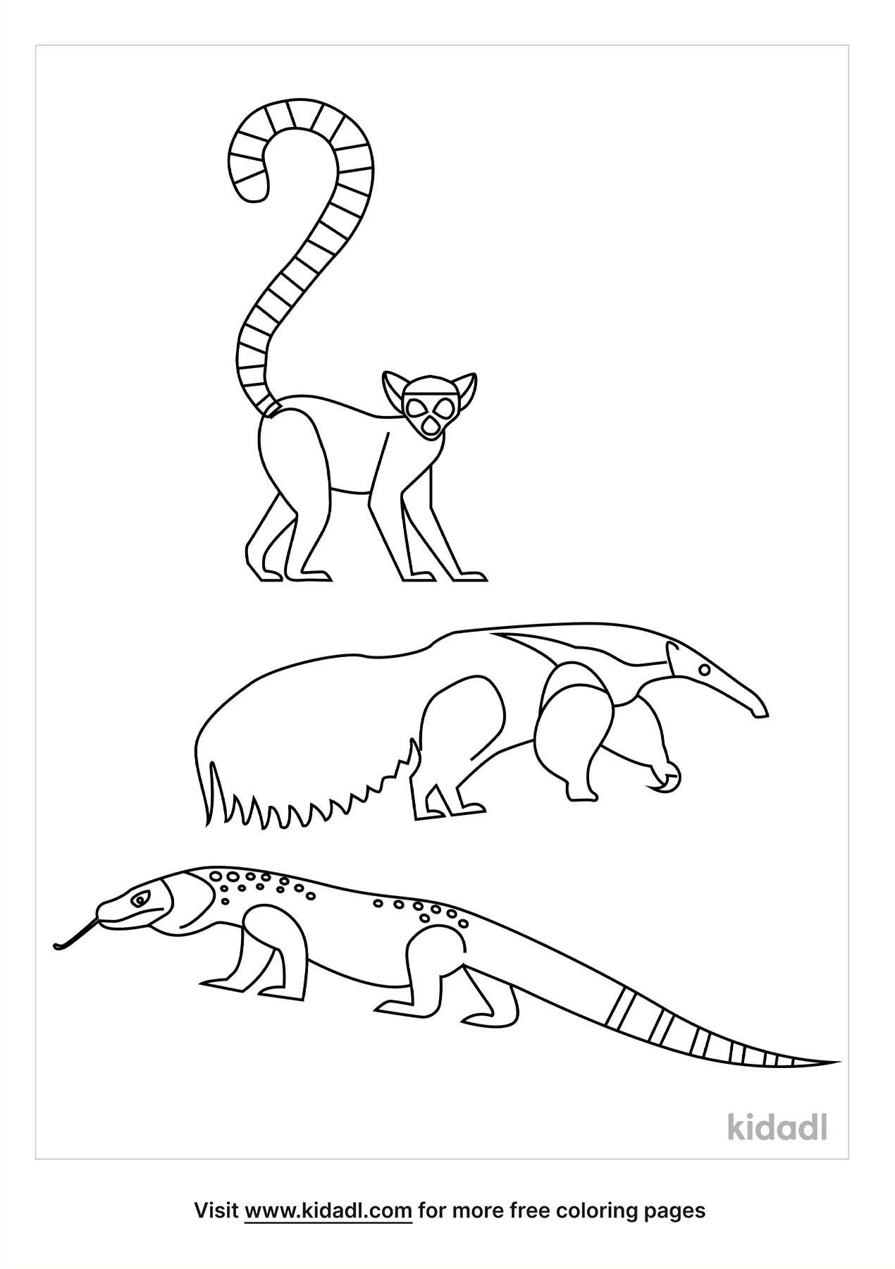 Free Endangered Species Coloring Page | Coloring Page Printables | Kidadl