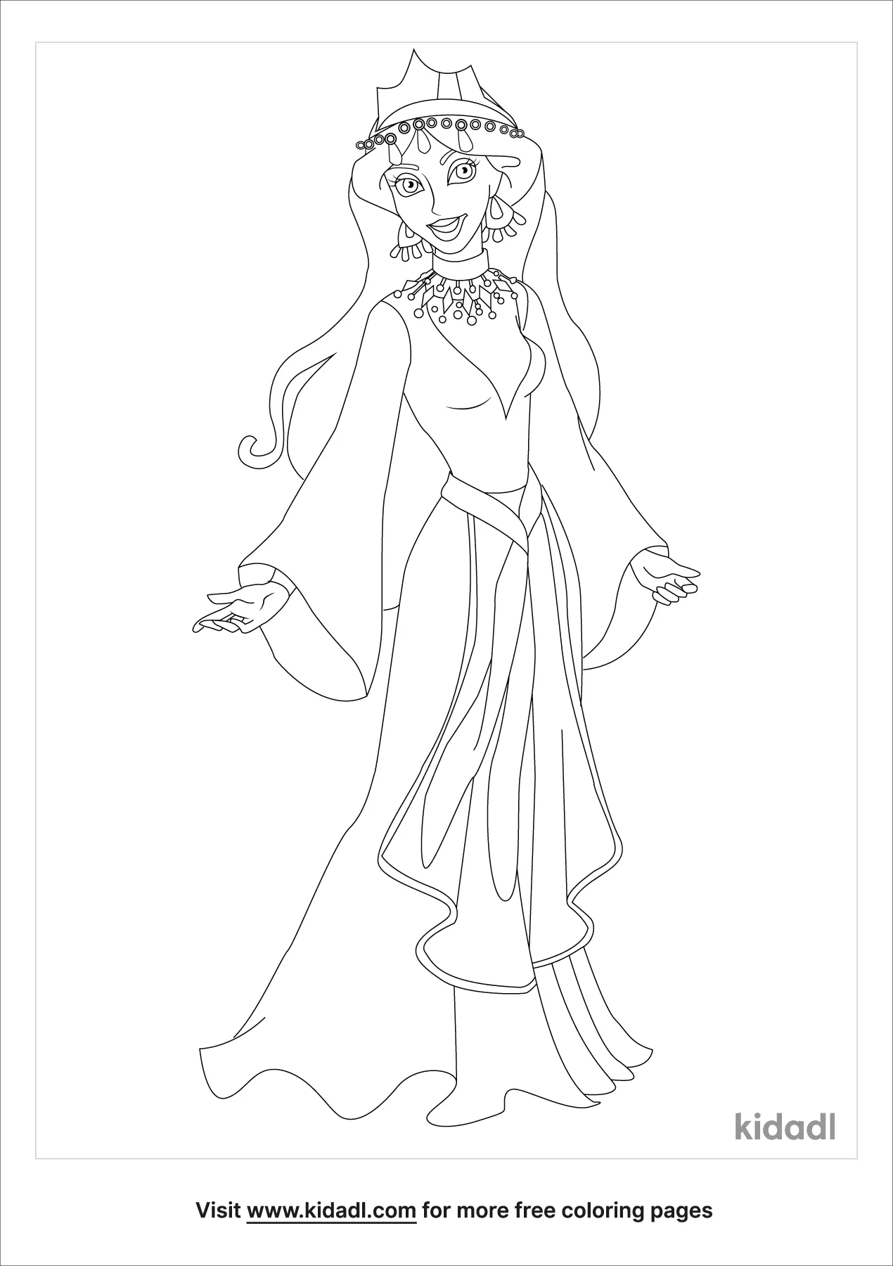 queen esther coloring pages