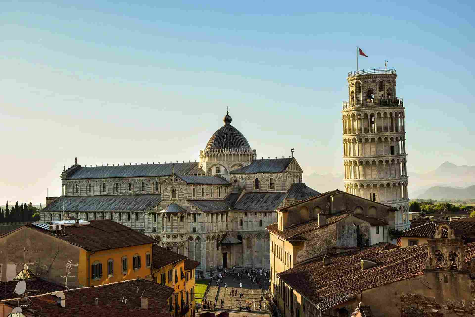 city of pisa attracts tourists and visitors all year round