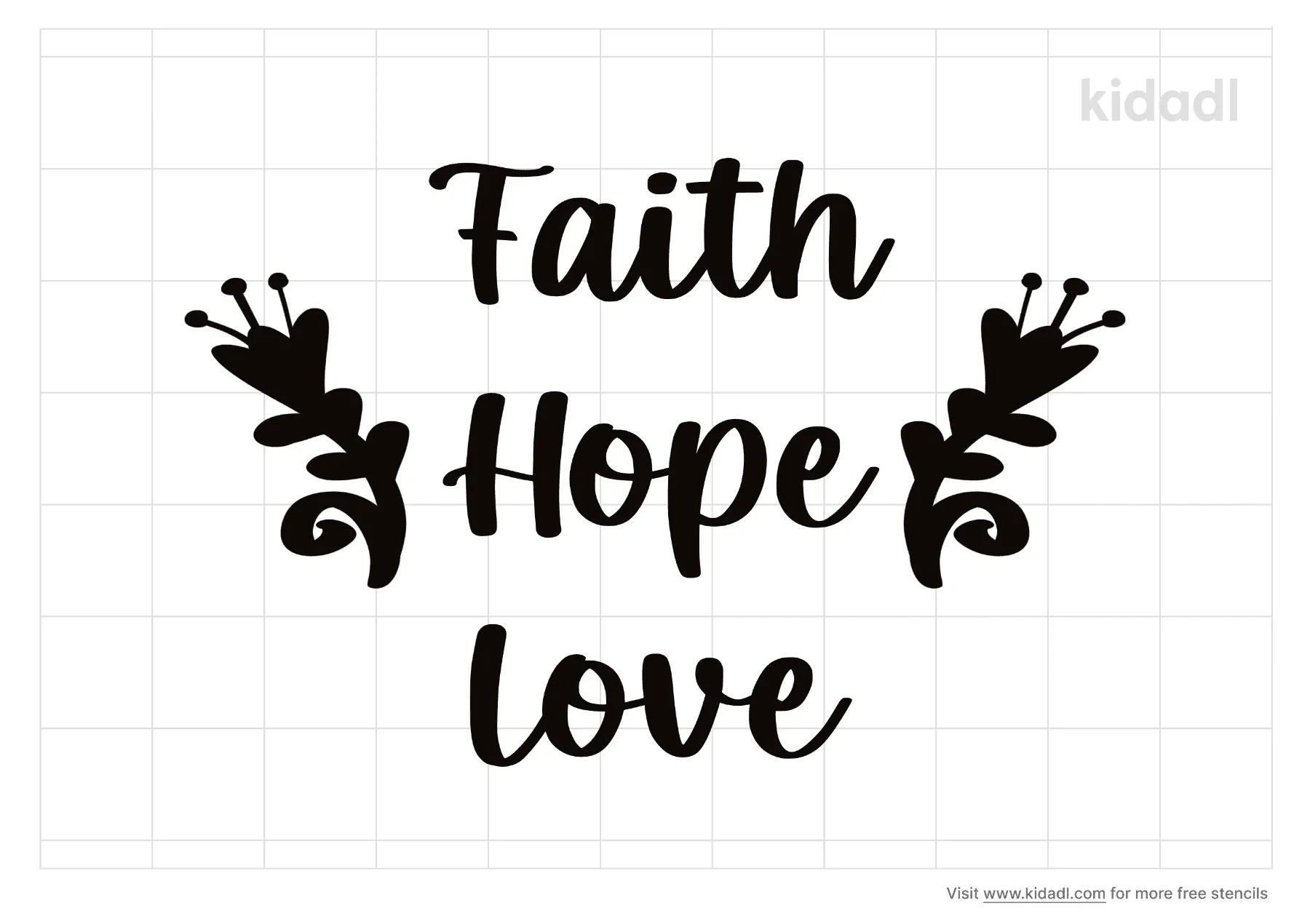 free-faith-love-and-hope-stencil-stencil-printables-kidadl