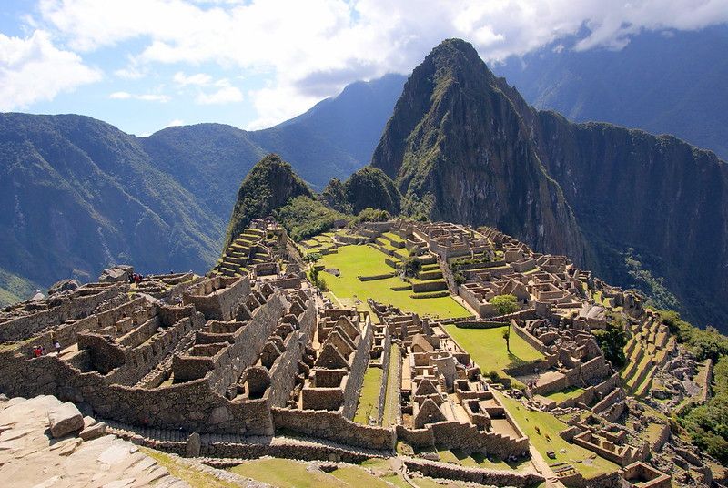 Mysterious city - Machu Picchu, Peru.