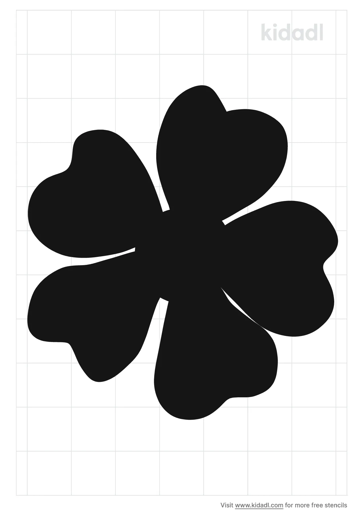 free-five-petal-flower-stencil-stencil-printables-kidadl