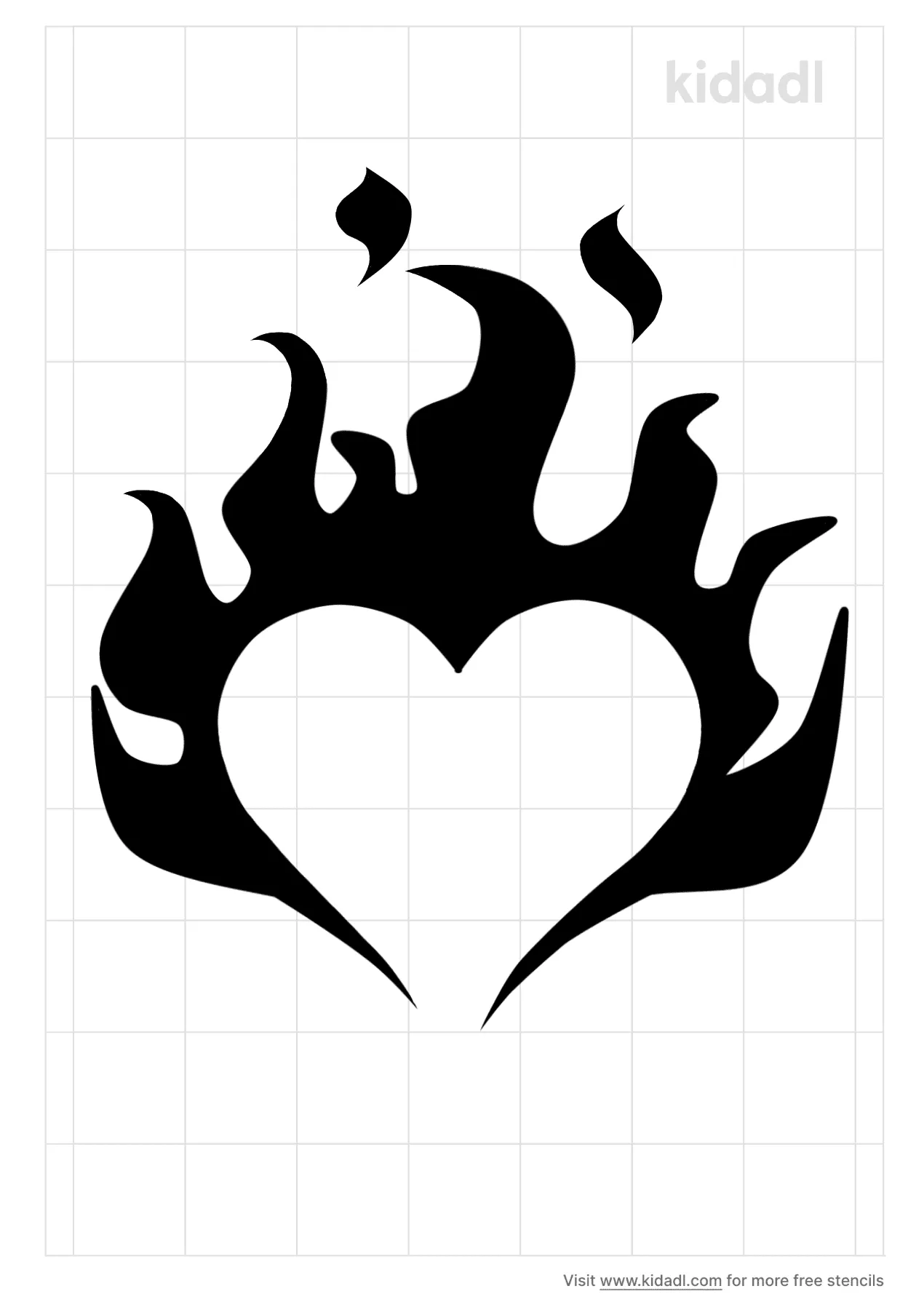 free-flaming-heart-stencil-stencil-printables-kidadl