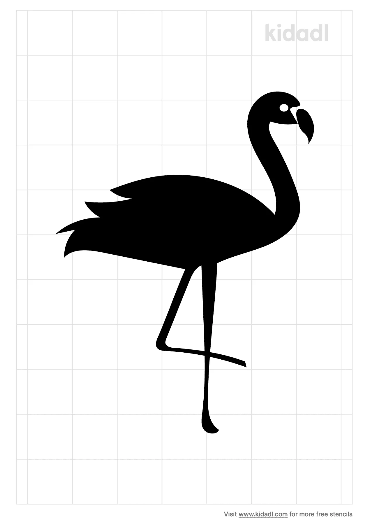 Flamingo Stencils Free Printable Birds Stencils Kidadl And Birds Stencils Free Printable Stencils Kidadl