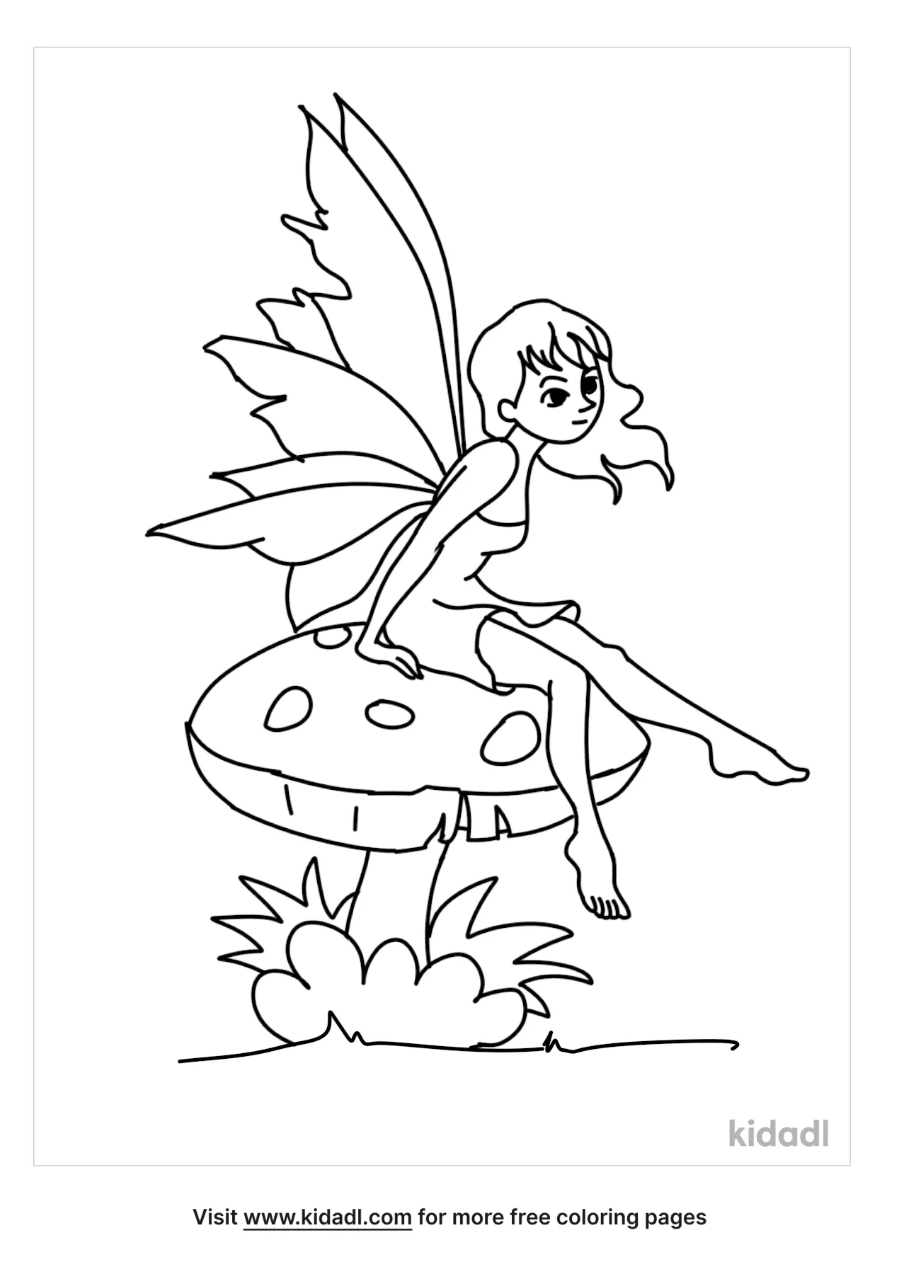 flower fairy coloring pages printable