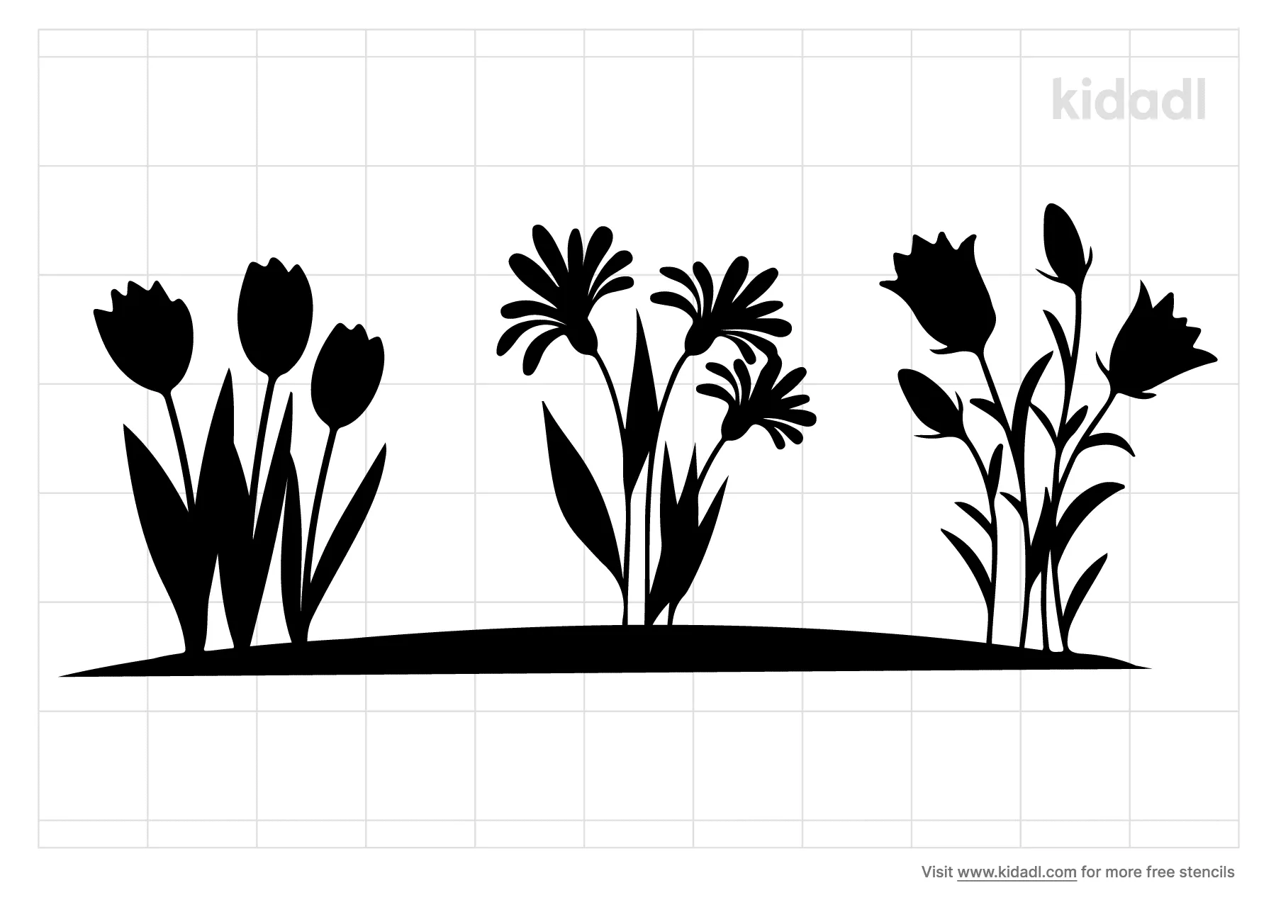 Flower Garden Stencils Free Printable Plants Stencils Kidadl And Plants Stencils Free Printable Stencils Kidadl