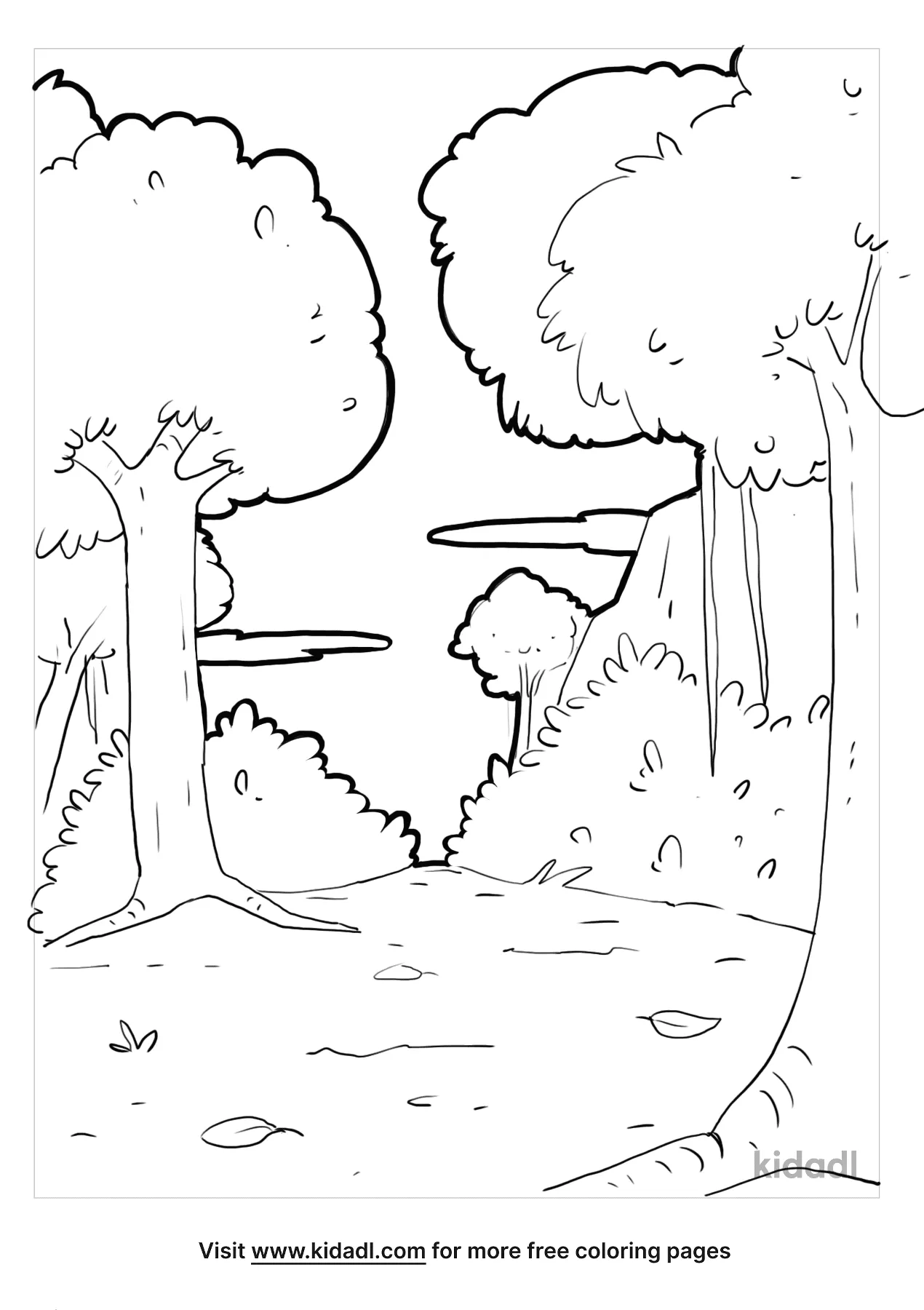 Forestry Coloring Pages