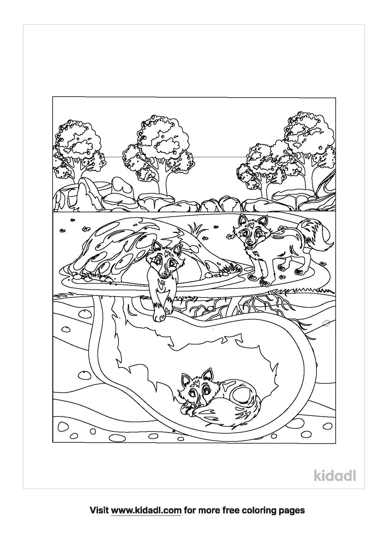 Carnivores Coloring Page Free Jungle Animals Coloring - vrogue.co