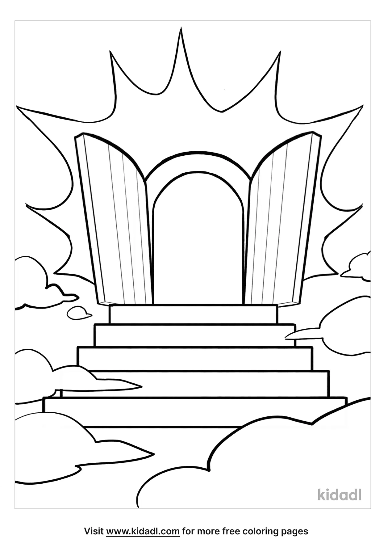 Heavens Gate Coloring Pages
