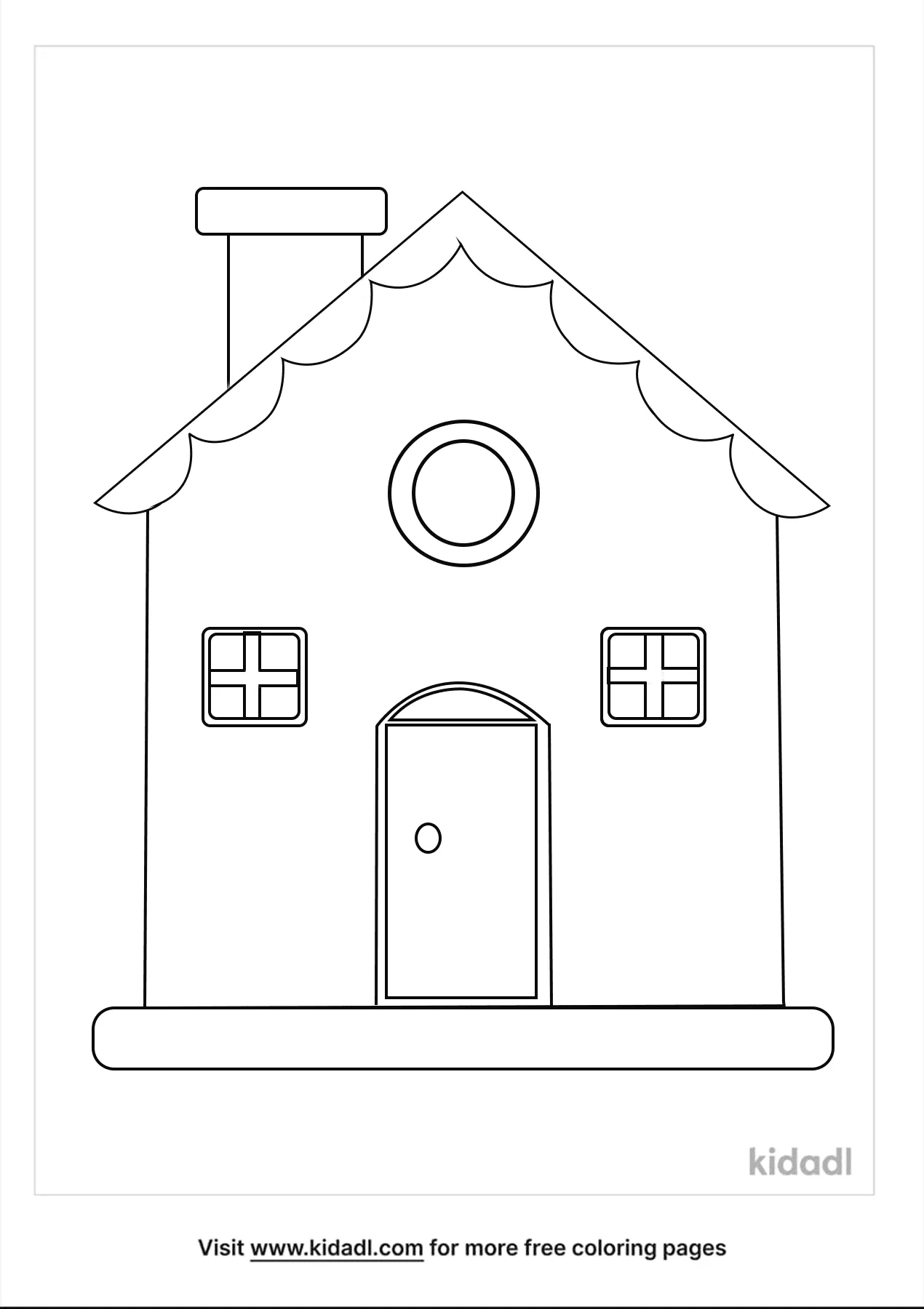 movie inspired gingerbread house coloring pages