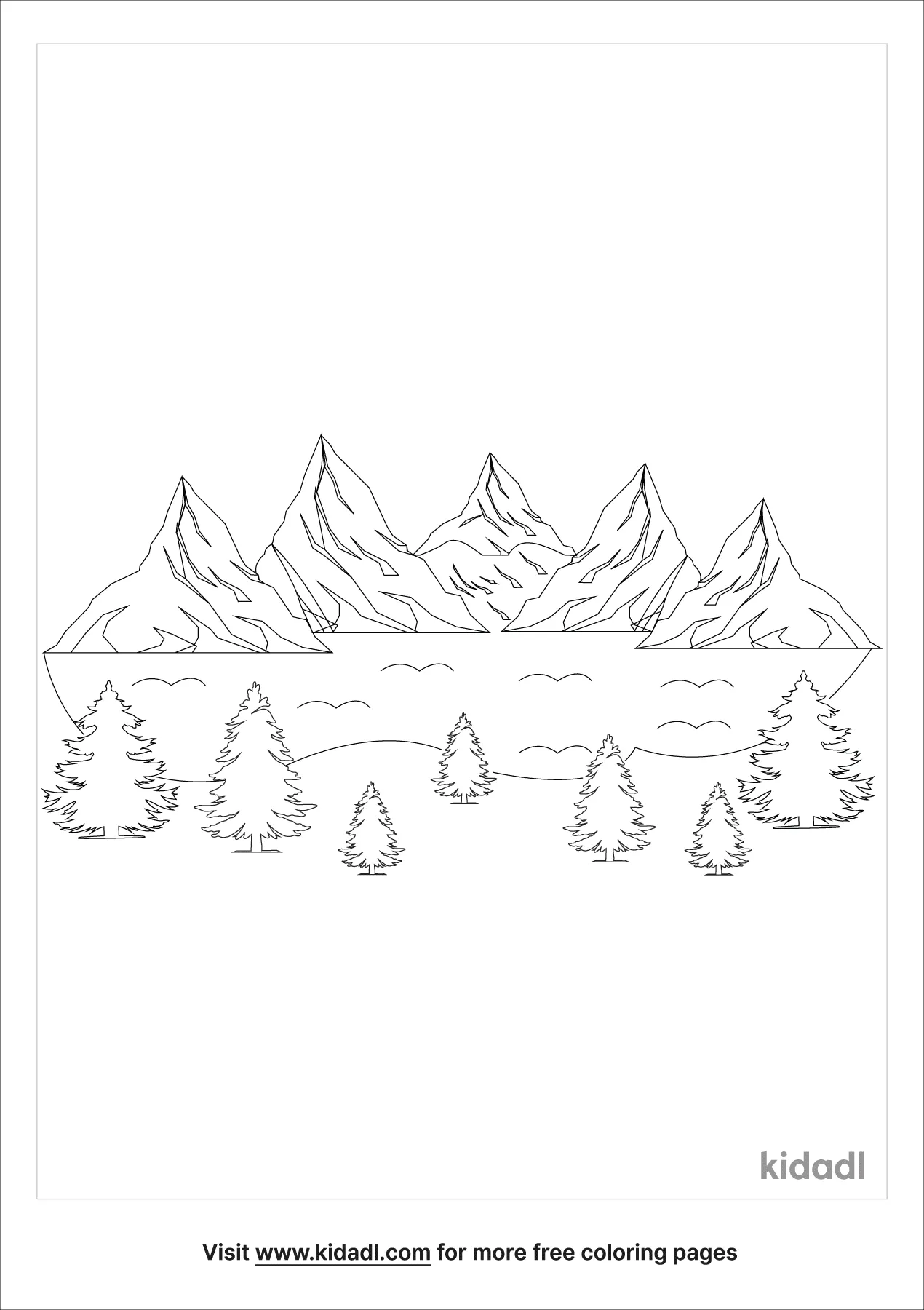 free coloring pages national parks