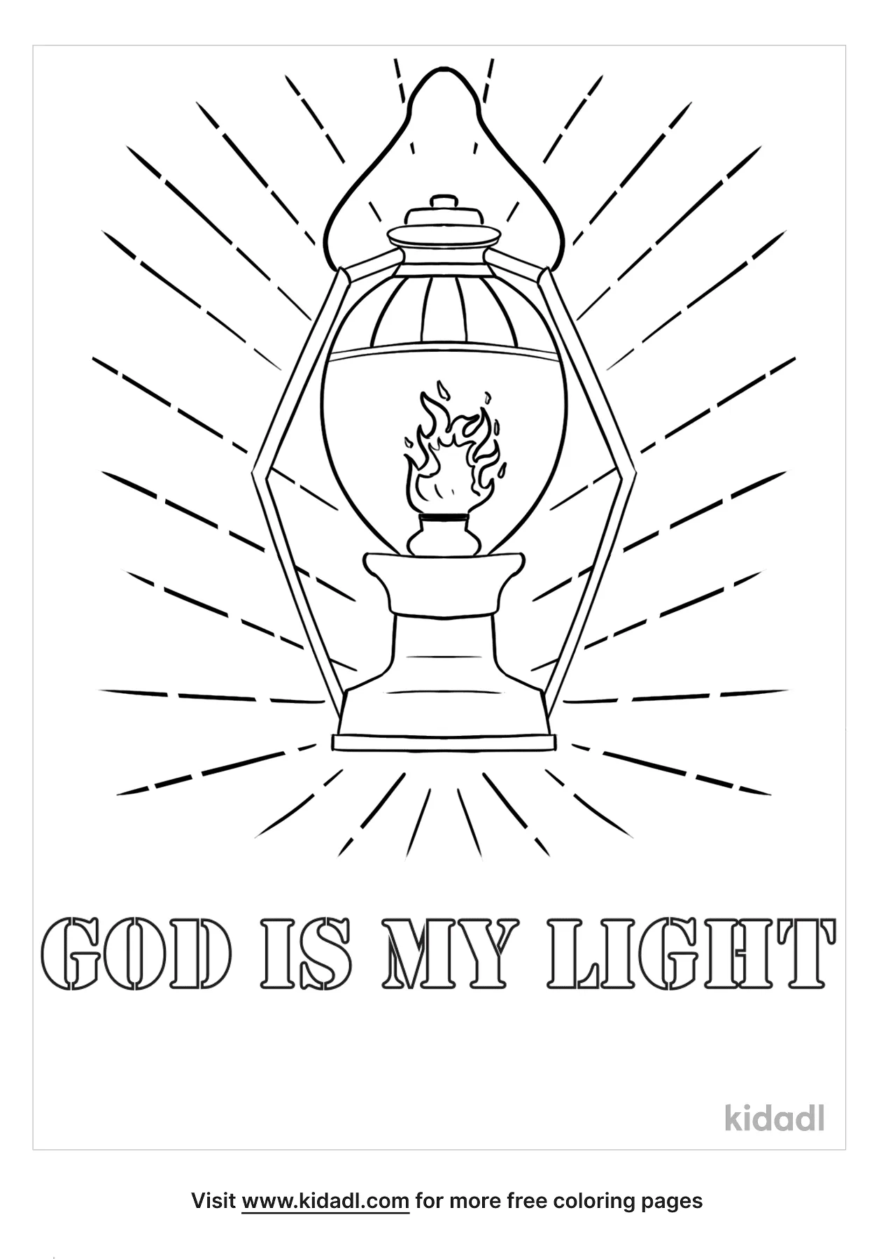 gods power coloring pages