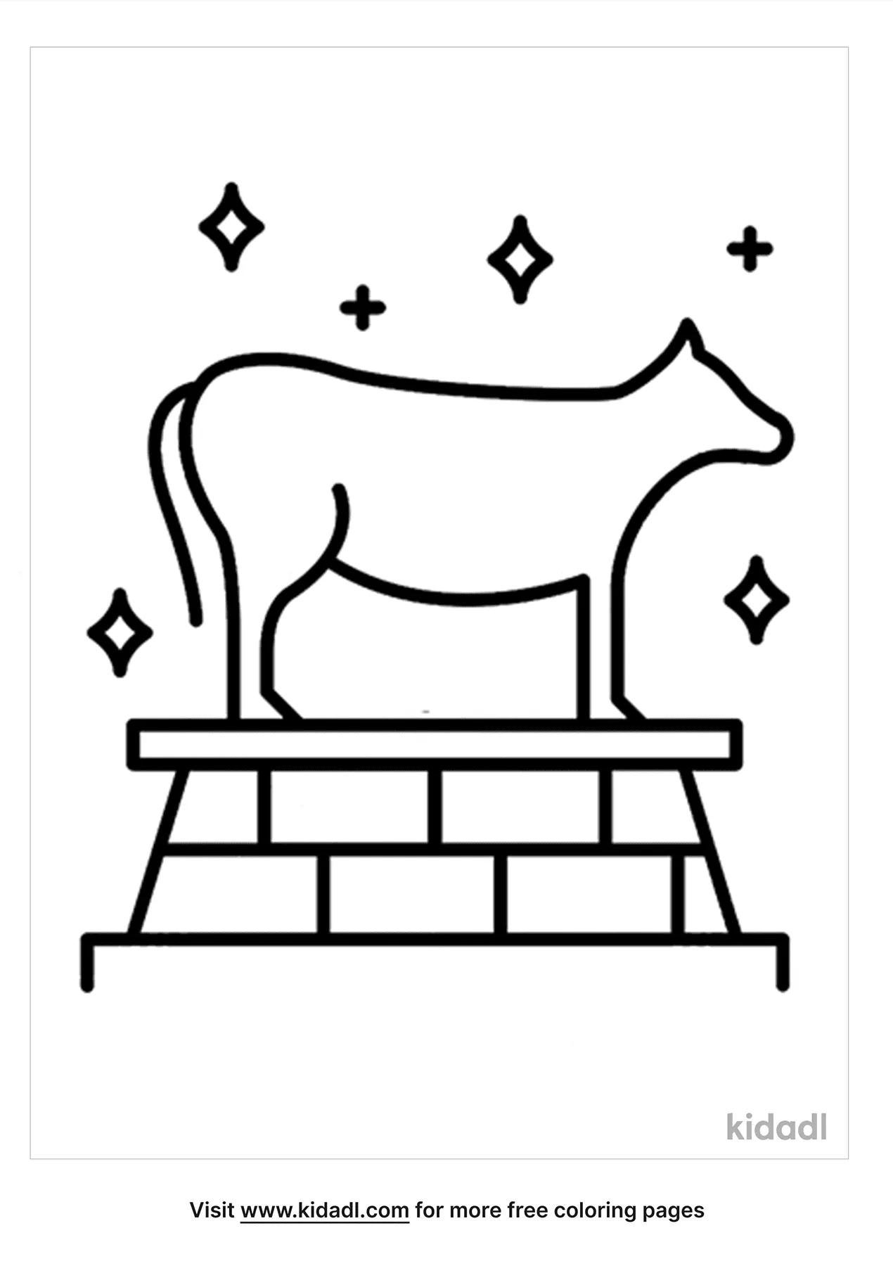 26+ golden calf coloring page | AndreaConstance