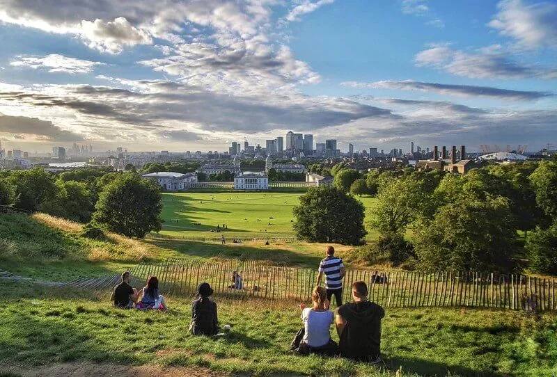 greenwich park with baby