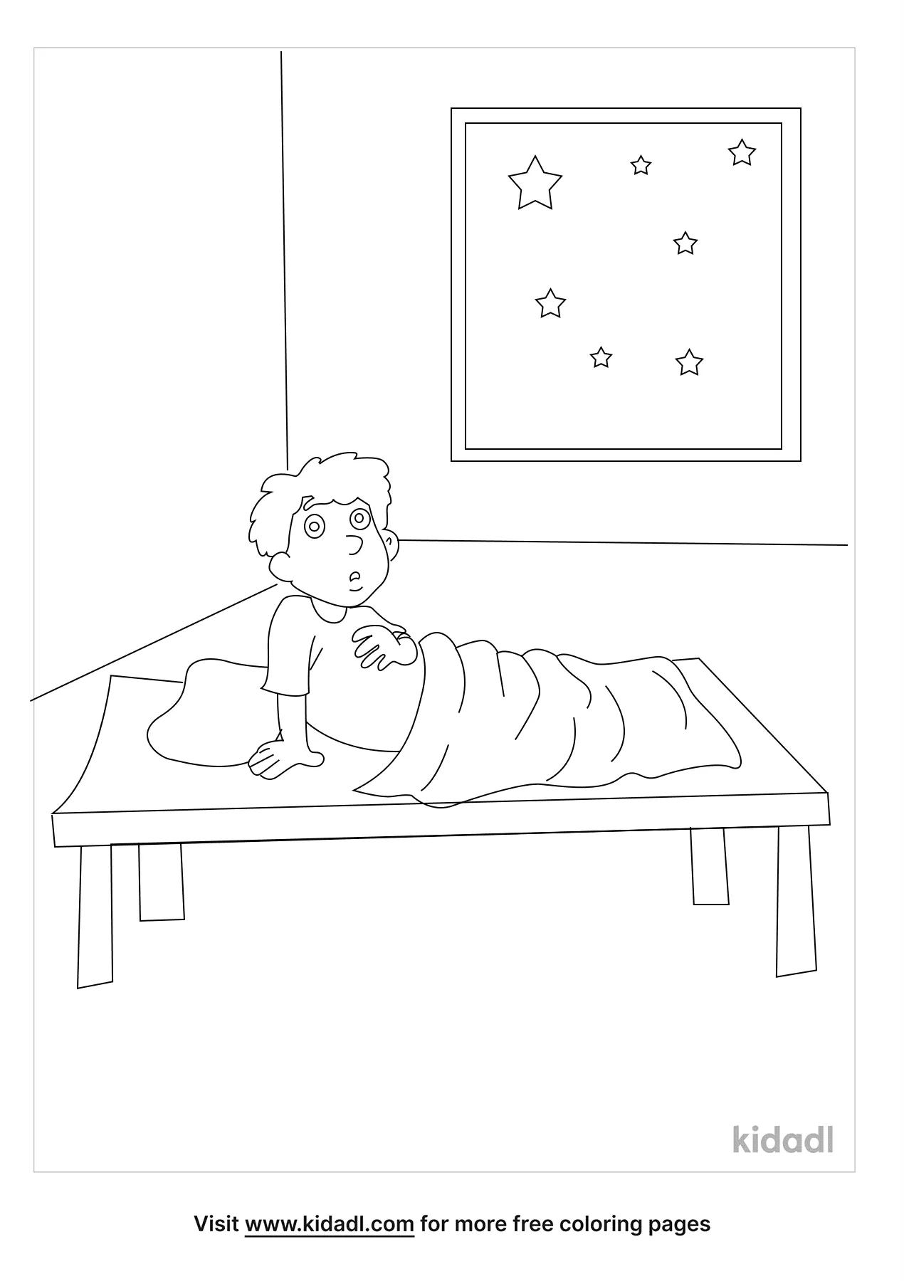 Free Graphic Samuel And The Star Coloring Page | Coloring Page ...